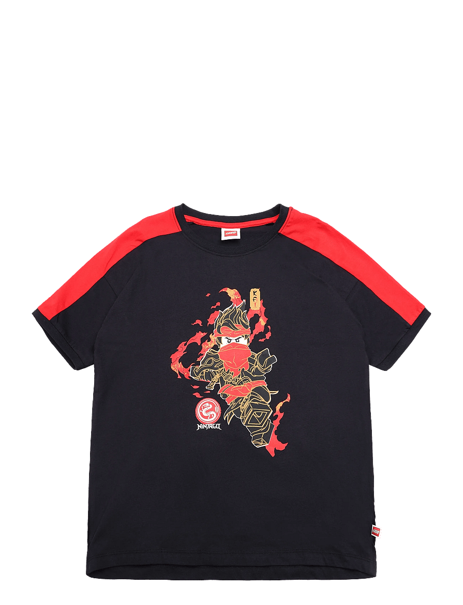 Lego Wear - LWTAJ 710 - T-SHIRT S/S. - kurzärmelige - black - 0