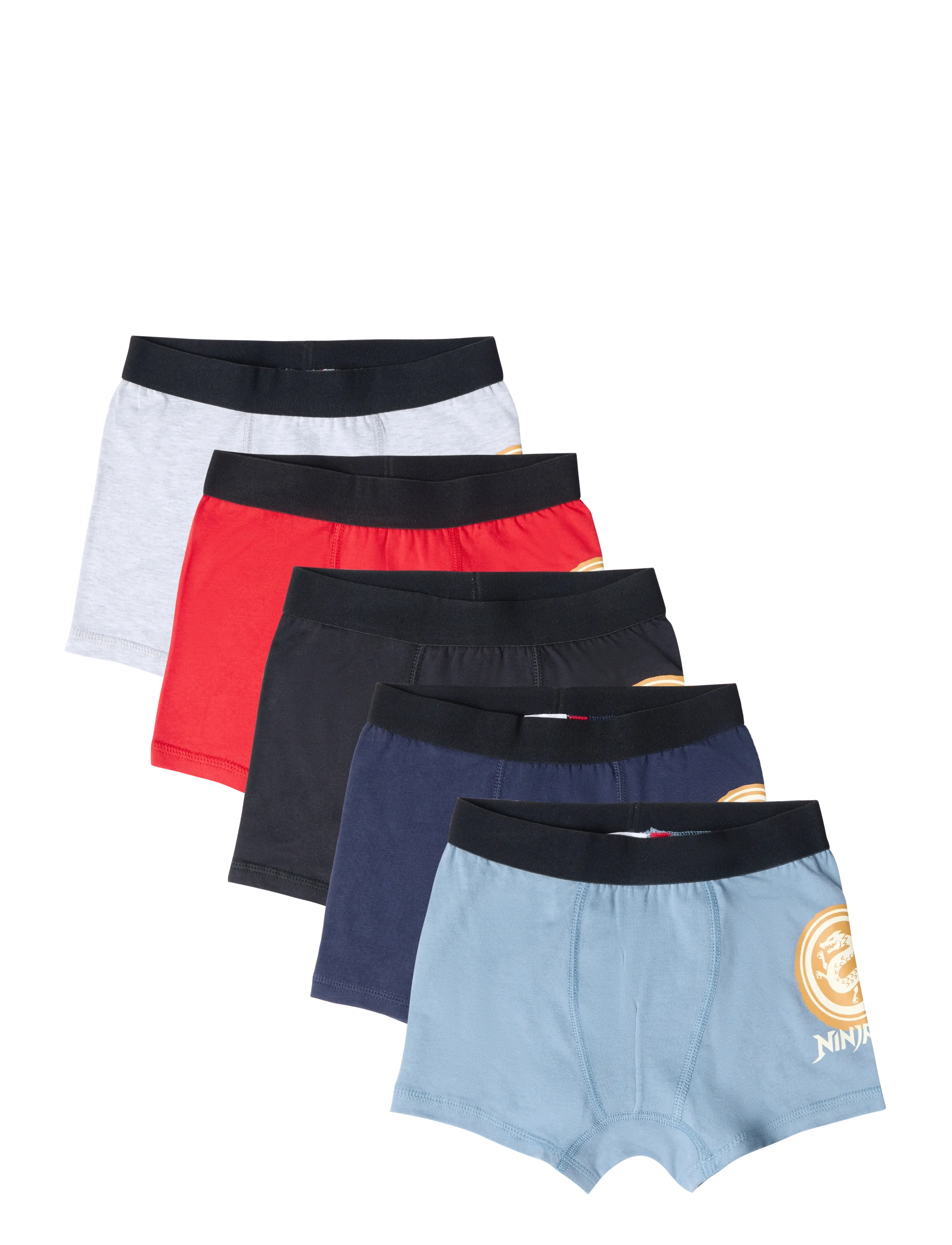 Lego Wear LWAIKO 706 - 5-PACK BOXERS. - Neuheiten - BLACK / black