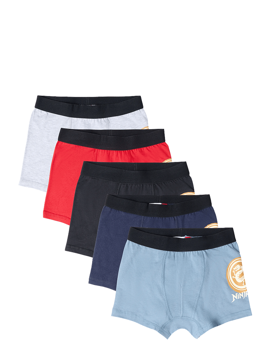 Lego Wear - LWAIKO 706 - 5-PACK BOXERS. - unterhosen - black - 0