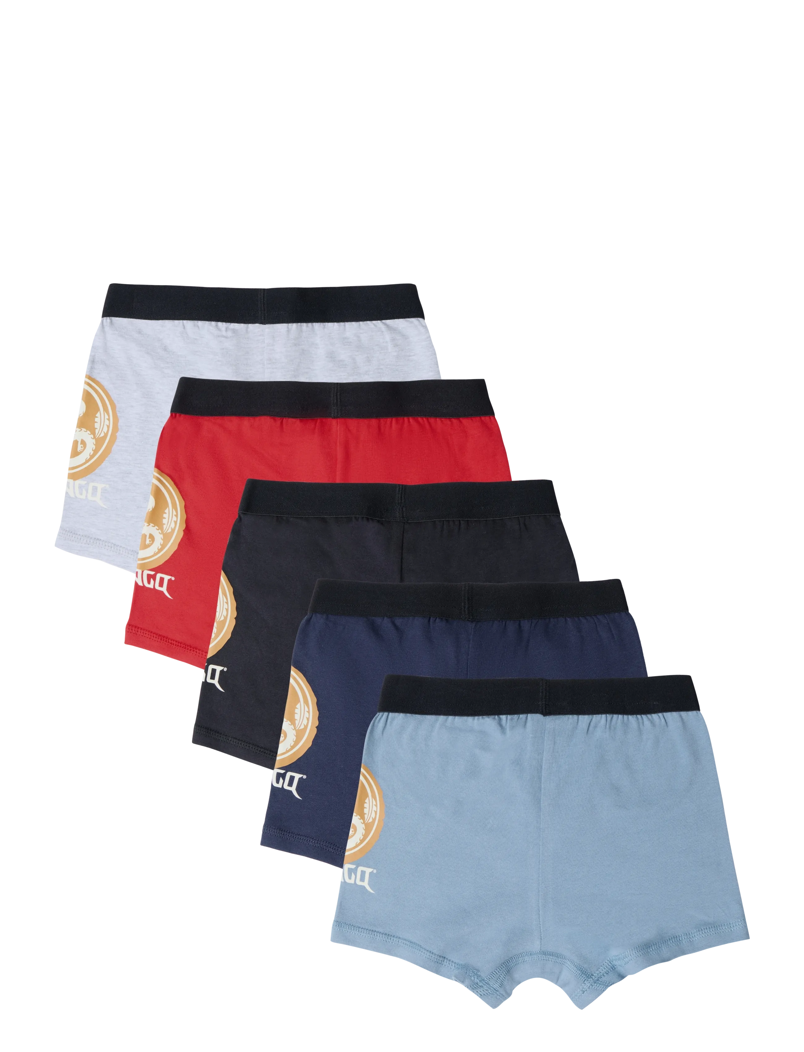 Lego Wear - LWAIKO 706 - 5-PACK BOXERS. - unterhosen - black - 1