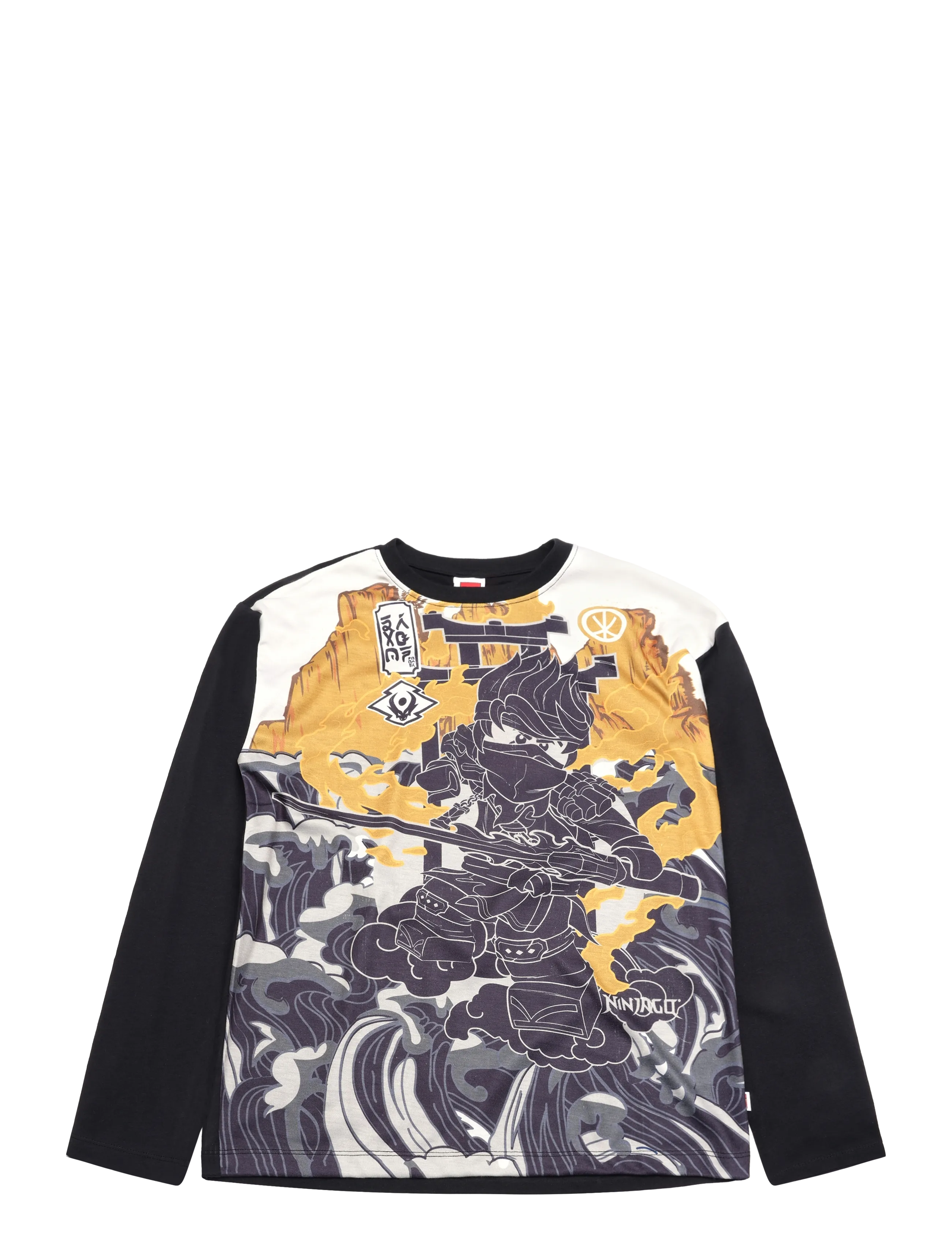 Lego Wear LWTAJ 718 - T-SHIRT L/S. - Kleidung - BLACK / black