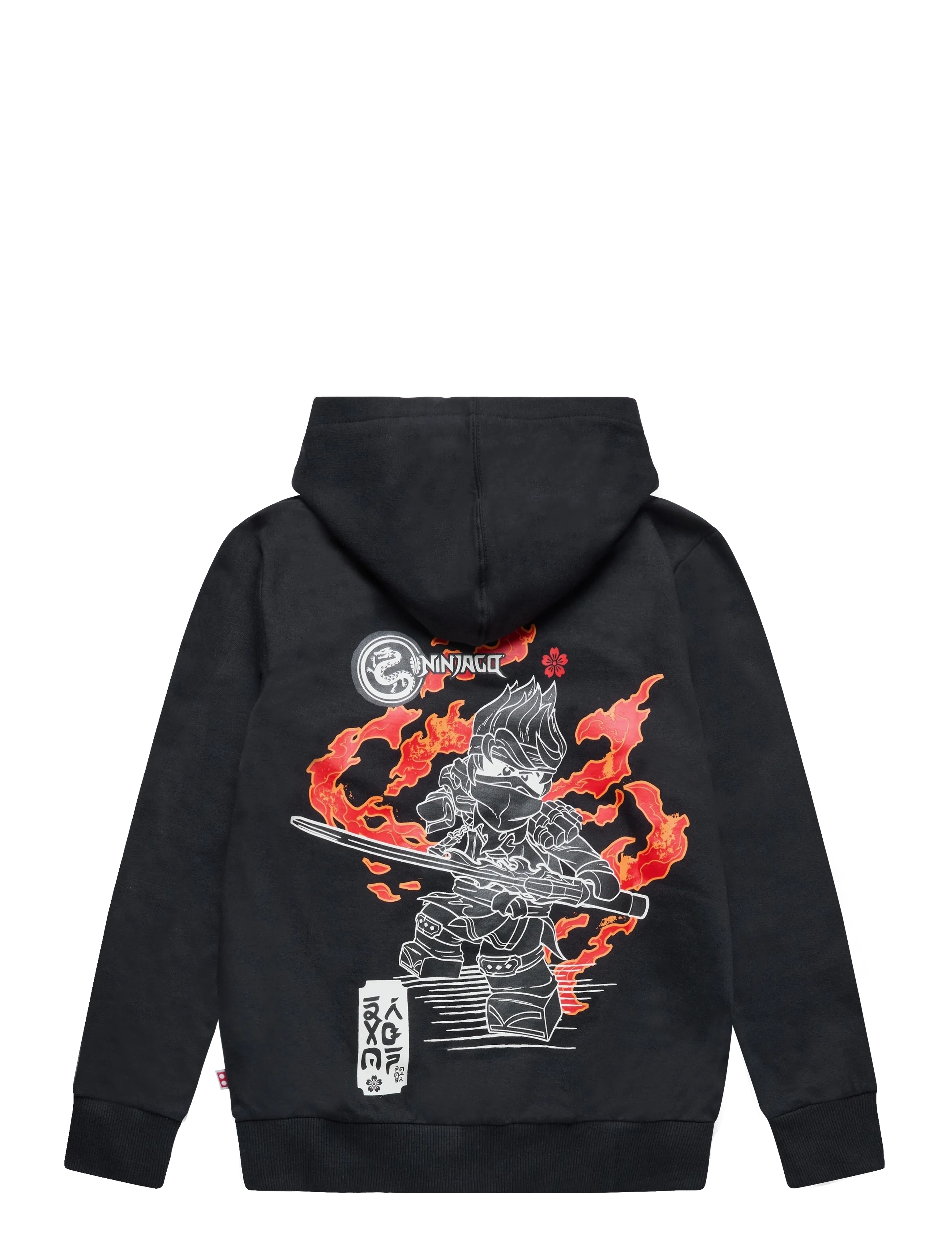 Lego Wear - LWSIAN 704 -HOODED SWEATSHIRT - black - 1