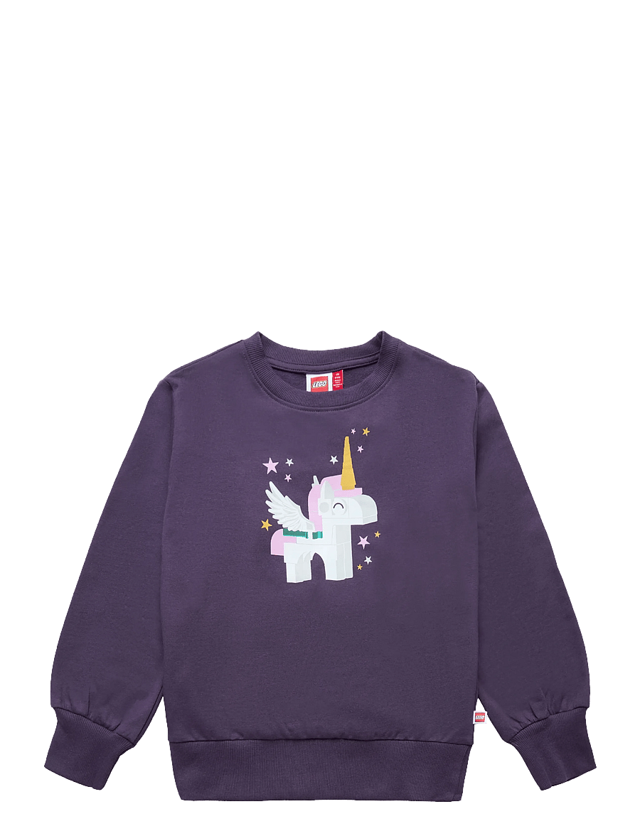Lego Wear - LWSIA 700 - SWEATSHIRT. - sweatshirts - dark purple - 0