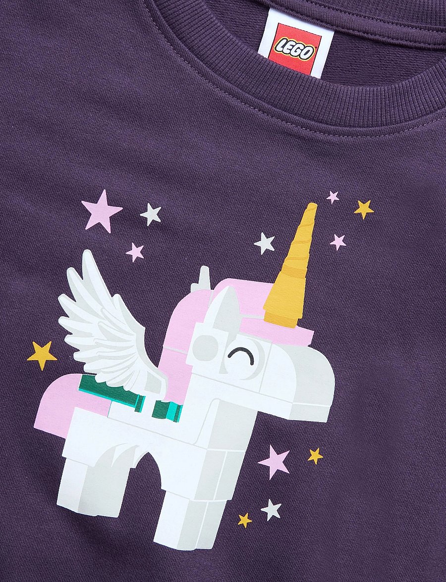 Lego Wear - LWSIA 700 - SWEATSHIRT. - sweatshirts - dark purple - 2