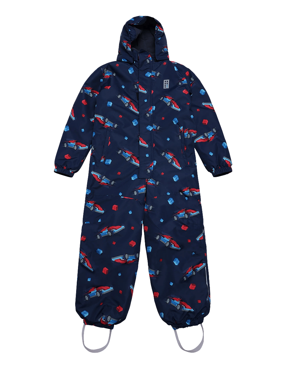 Lego Wear - LWJIAN 703 - SNOWSUIT. - thermo overalls - dark navy - 0