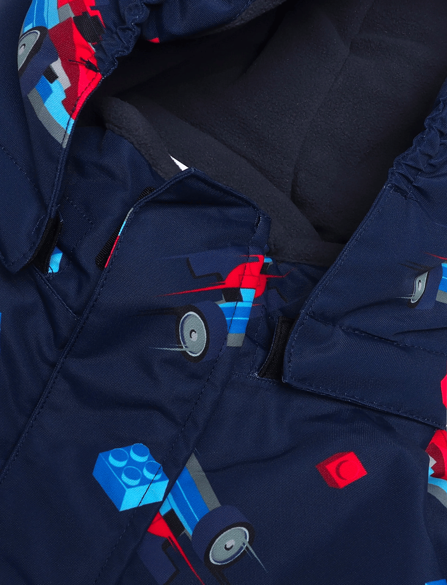 Lego Wear - LWJIAN 703 - SNOWSUIT. - thermo overalls - dark navy - 2