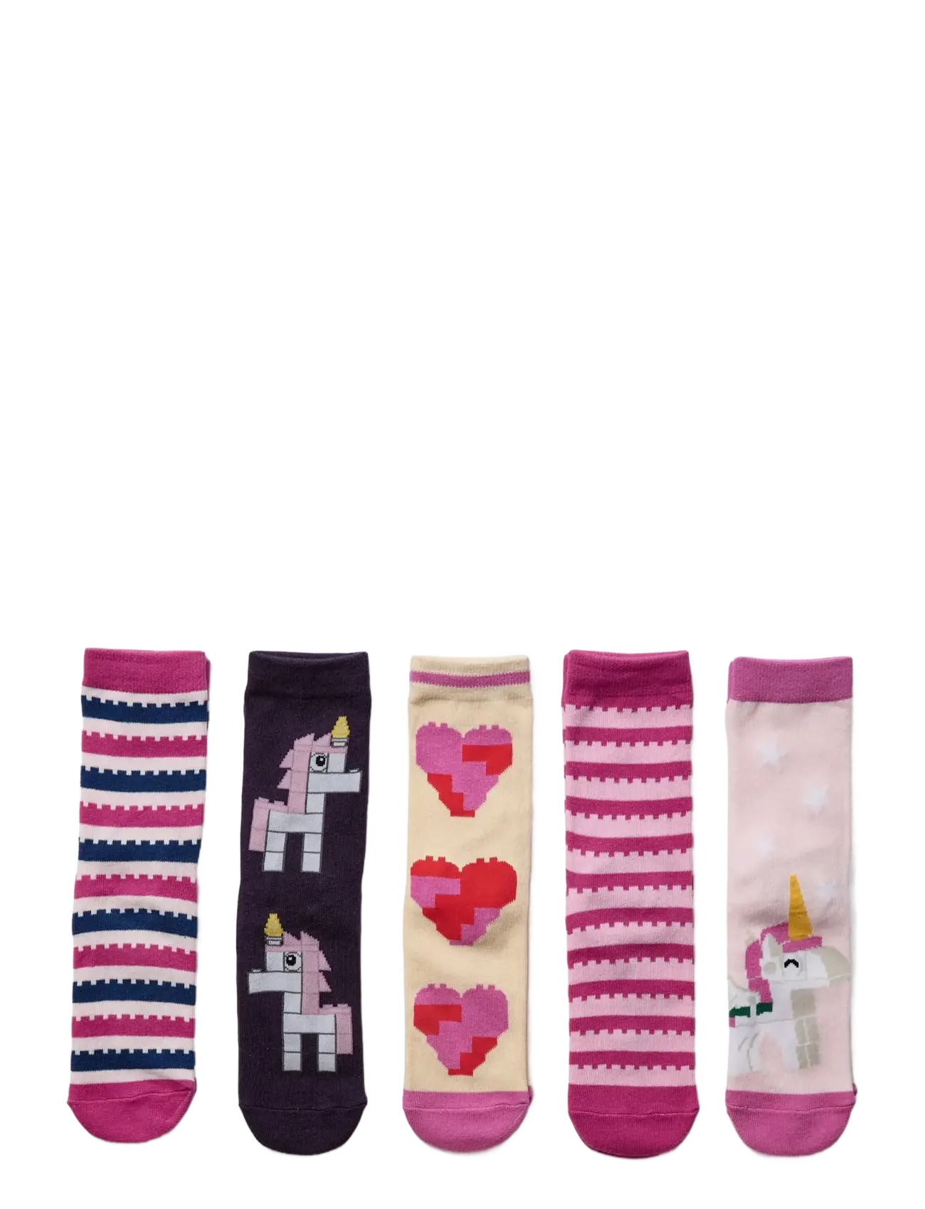Lego Wear LWAYO 703 - 5-PACK SOCKS. - LEGO® - LIGHT PINK / pink/rose