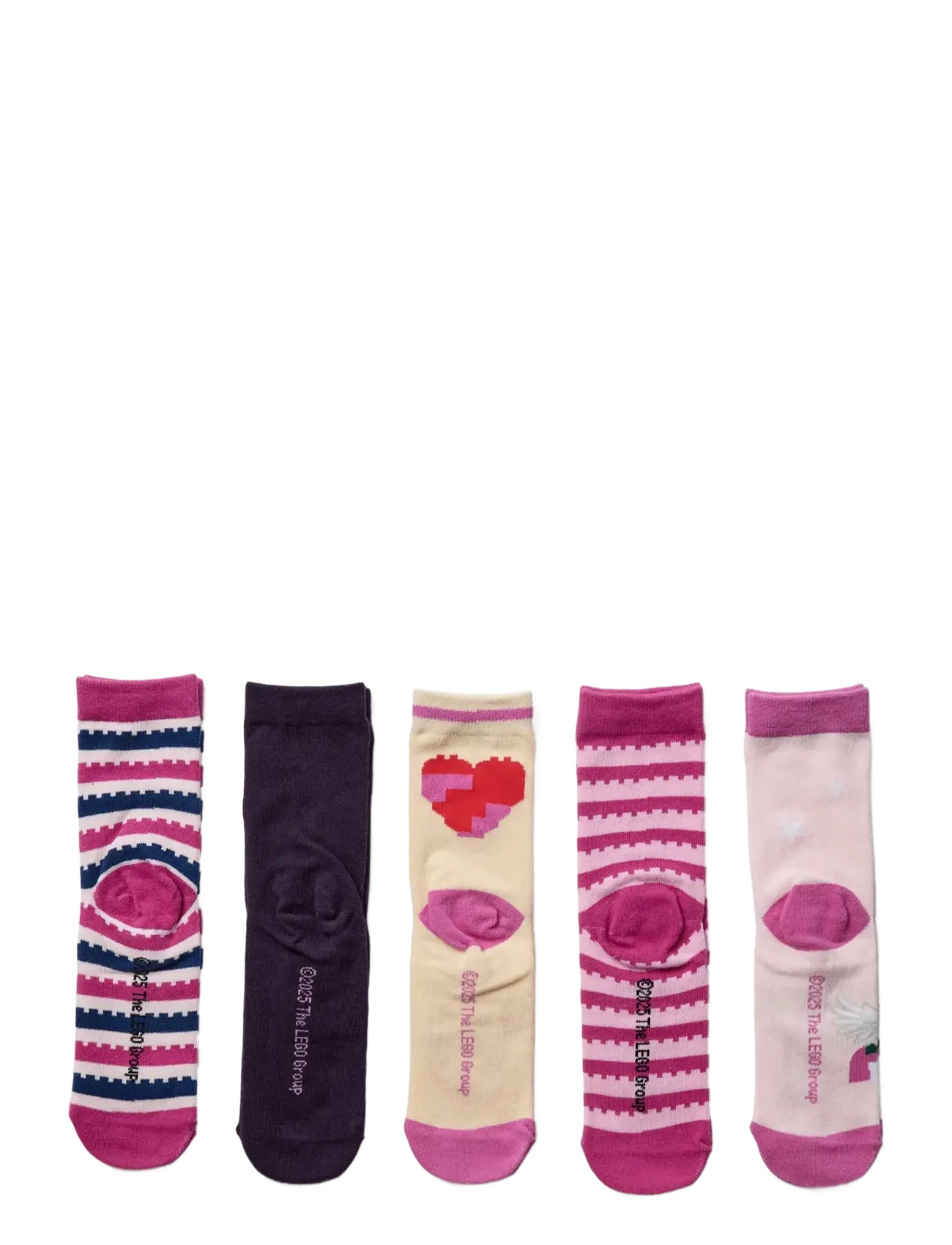 Lego Wear - LWAYO 703 - 5-PACK SOCKS. - light pink - 1