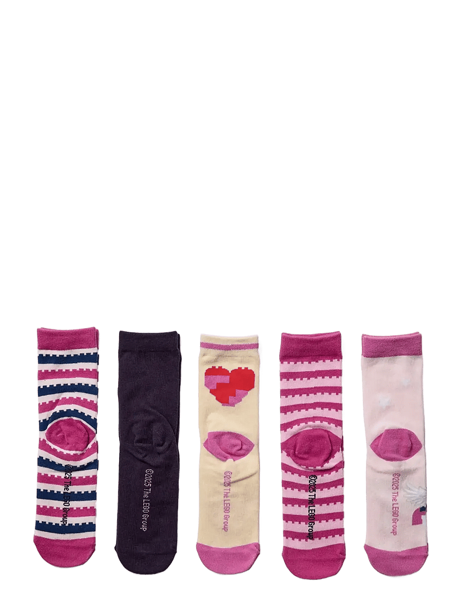 Lego Wear - LWAYO 703 - 5-PACK SOCKS. - light pink - 1