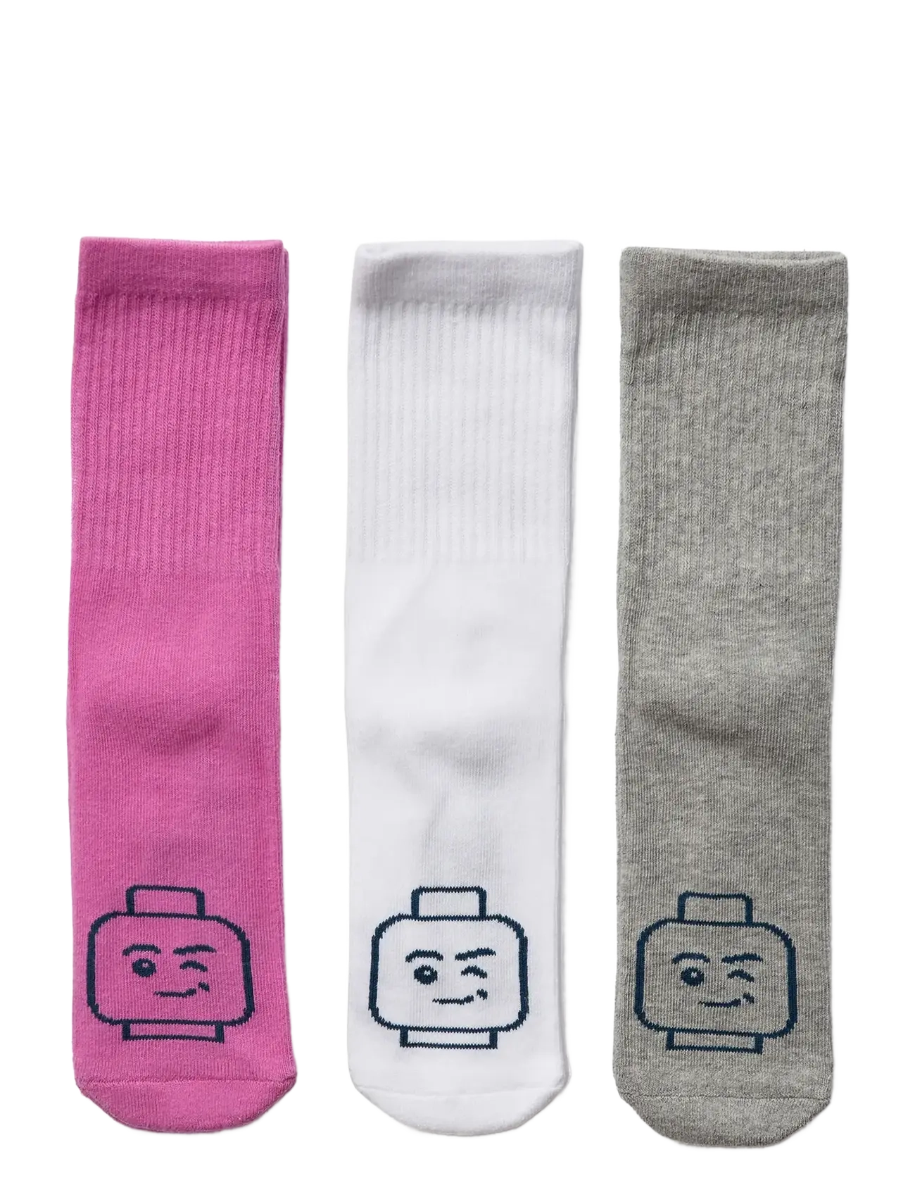Lego Wear LWAYO 704 - 3-PACK SOCKS. - LEGO® - PINK / pink/rose
