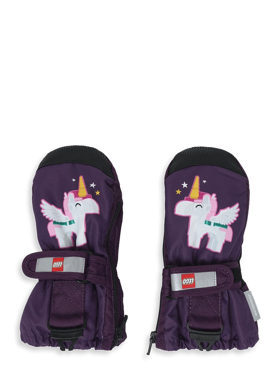 Lego Wear - LWALPHA 700 - MITTENS W/MEM - handschuhe - dark purple - 0