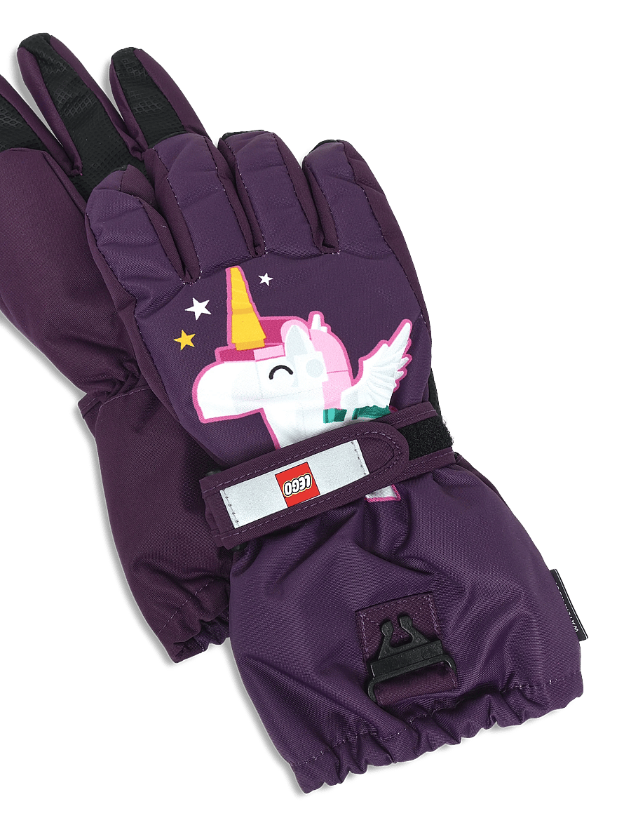 Lego Wear - LWAIKO 713 - GLOVES W/MEM - handschuhe - dark purple - 2