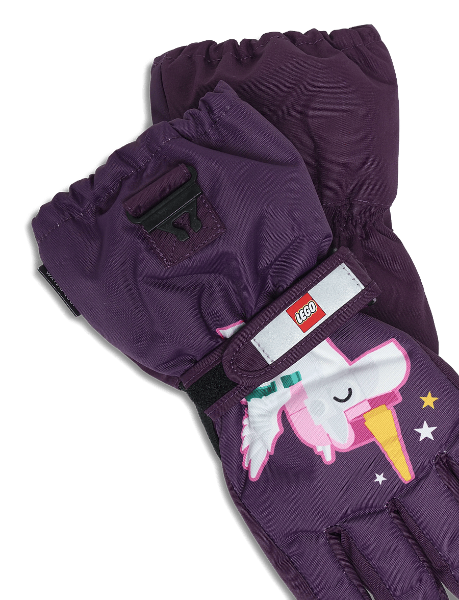 Lego Wear - LWAIKO 713 - GLOVES W/MEM - handschuhe - dark purple - 3