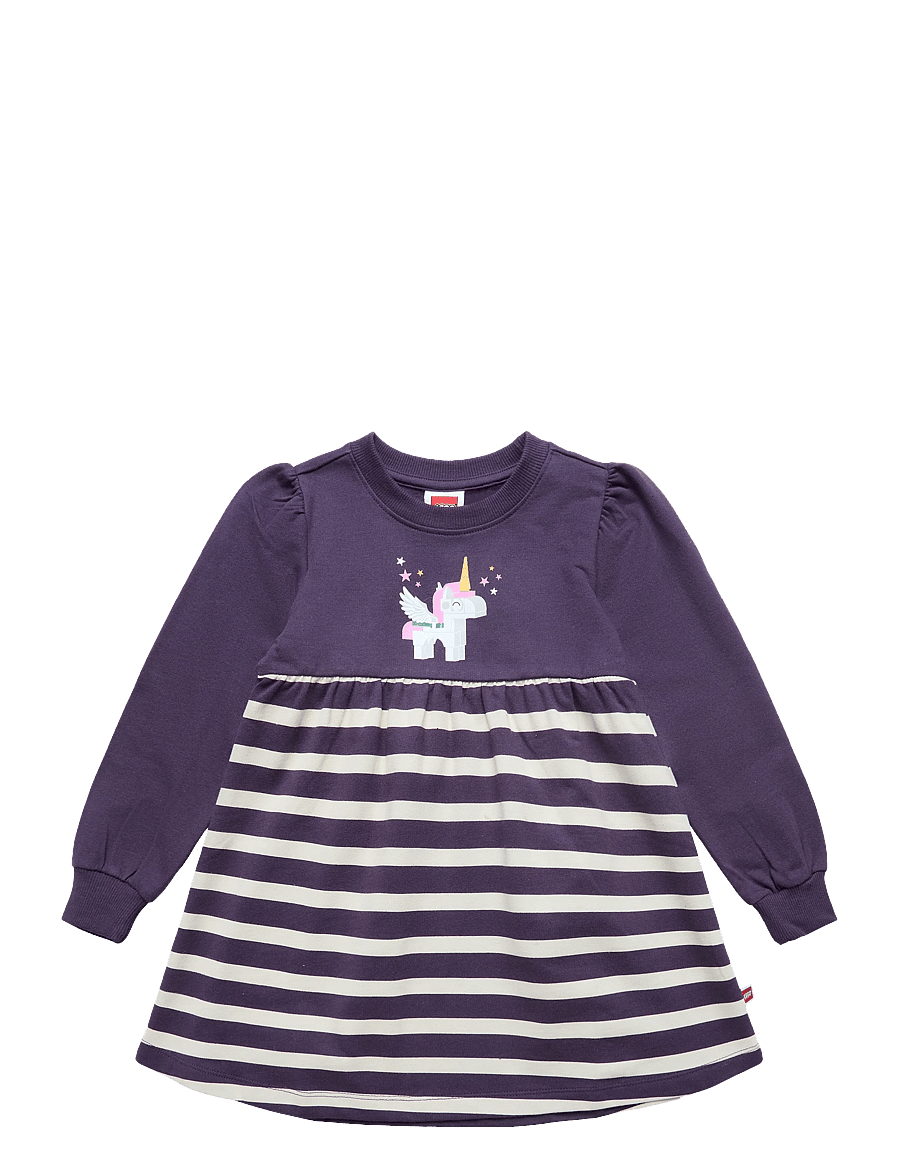 Lego Wear - LWDIMA 700 - DRESS. - langærmede babykjoler - dark purple - 0