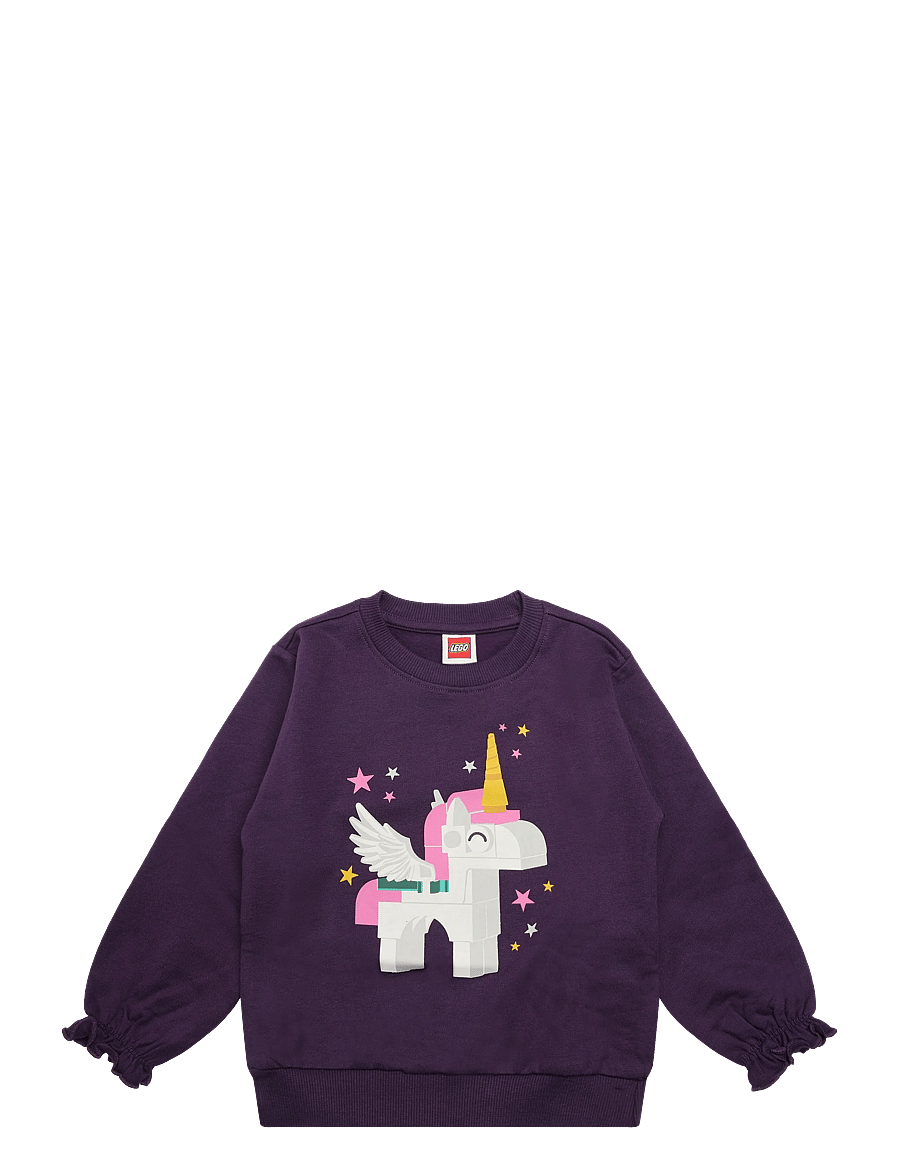 Lego Wear - LWSIKA 700 - SWEATSHIRT. - sweatshirts - dark purple - 0