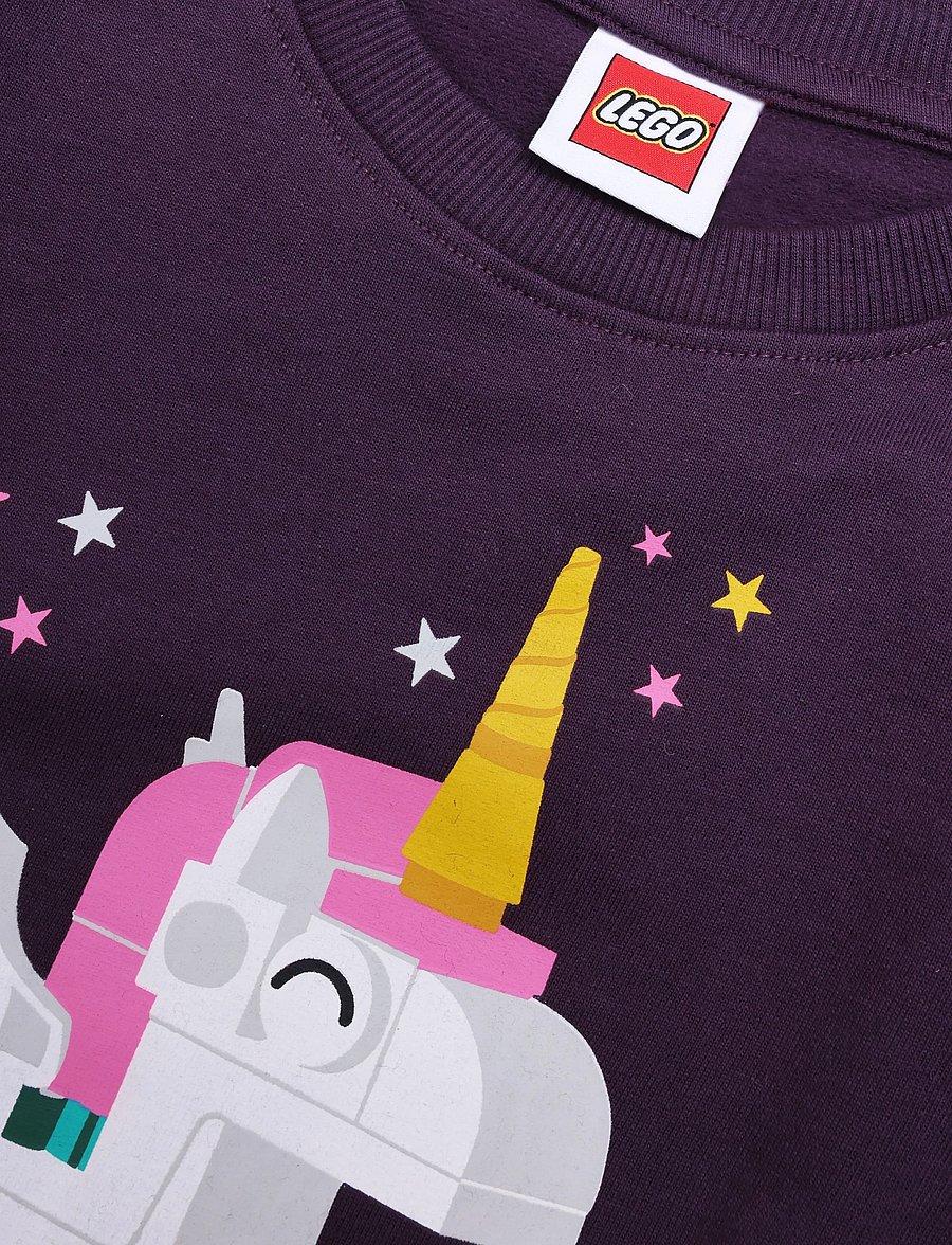 Lego Wear - LWSIKA 700 - SWEATSHIRT. - sweatshirts - dark purple - 2