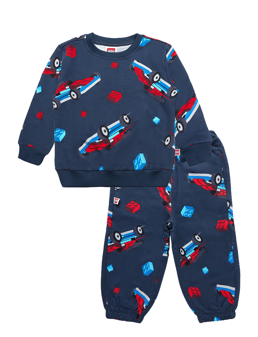 Lego Wear - LWSAP 702 - SWEAT SET. - tracksuits - dark navy - 0