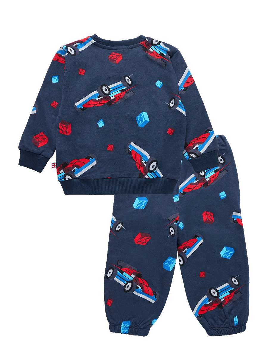 Lego Wear - LWSAP 702 - SWEAT SET. - tracksuits - dark navy - 1