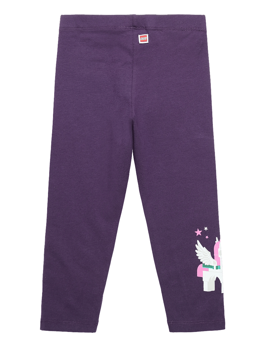 Lego Wear - LWPIA 700 - LEGGINGS. - leggings - dark purple - 1