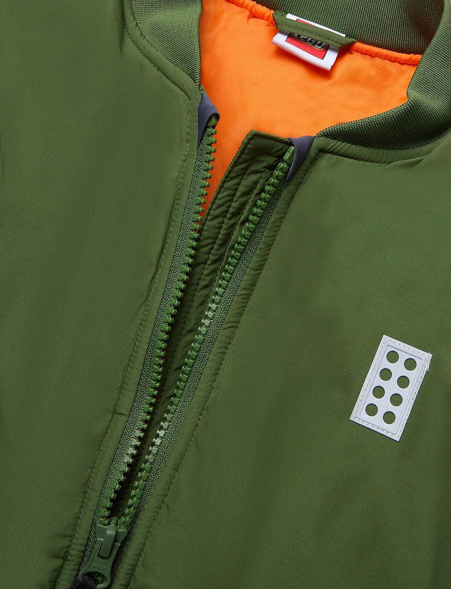 Lego Wear - LWJIAN 717 - JACKET. - bomber jackets - dark green - 2