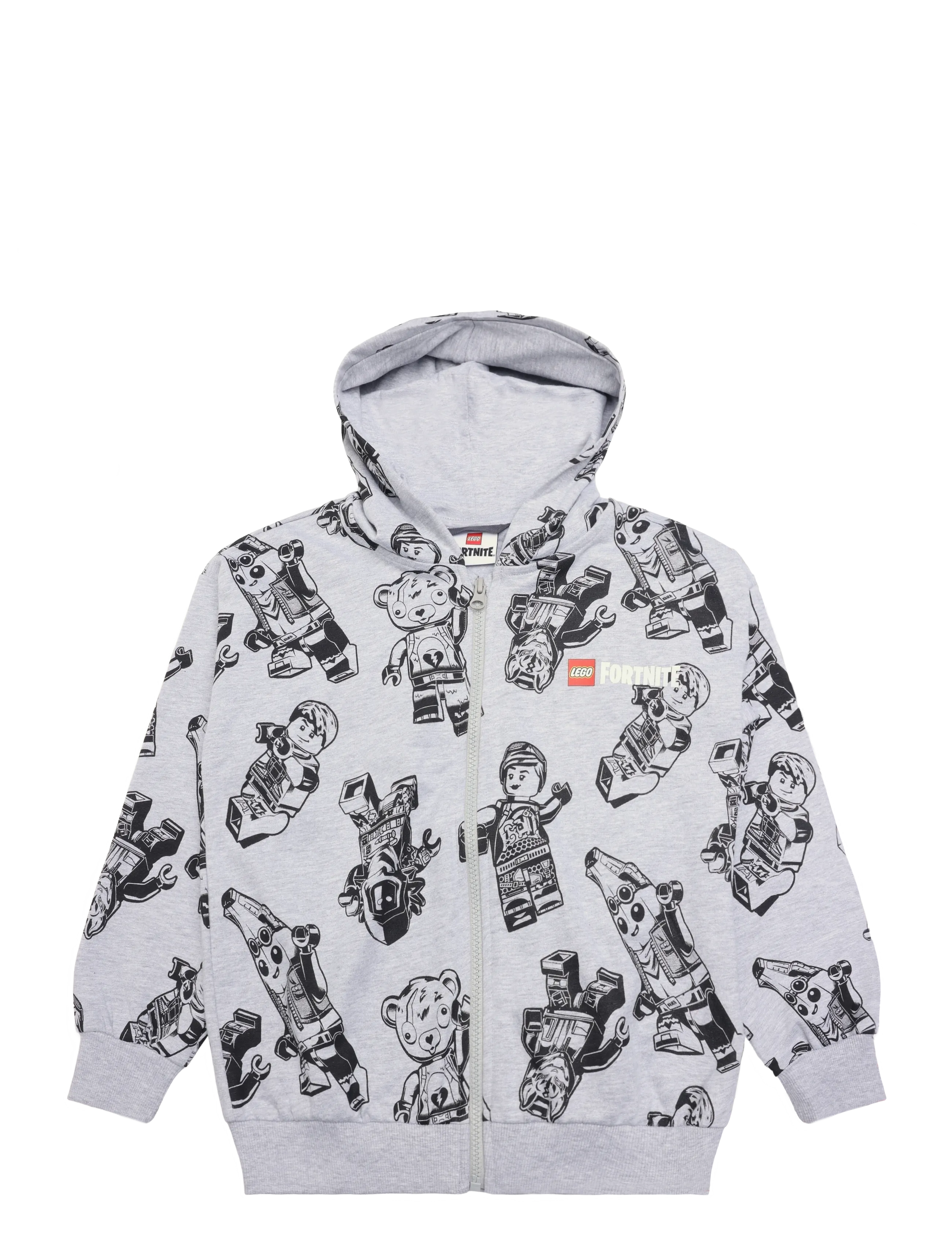 Lego Wear LWSIAN 702 -HOODED SWEATSHIRT - Kleidung - GREY MELANGE / grey