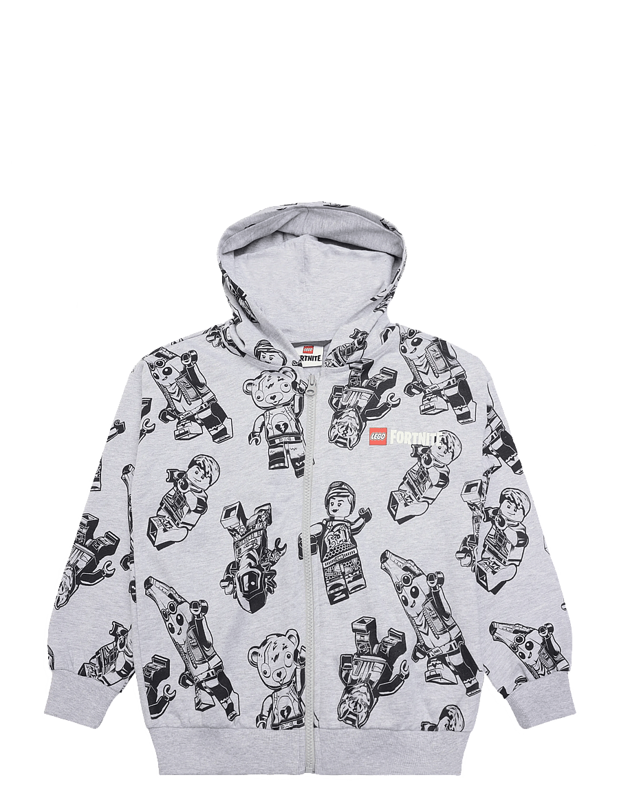 Lego Wear - LWSIAN 702 -HOODED SWEATSHIRT - kapuzenpullover - grey melange - 0