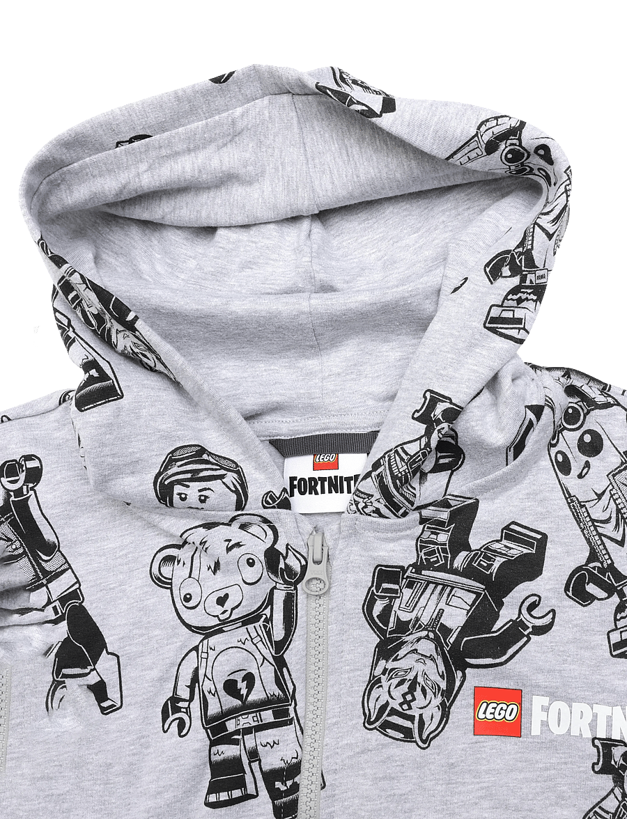 Lego Wear - LWSIAN 702 -HOODED SWEATSHIRT - kapuzenpullover - grey melange - 2