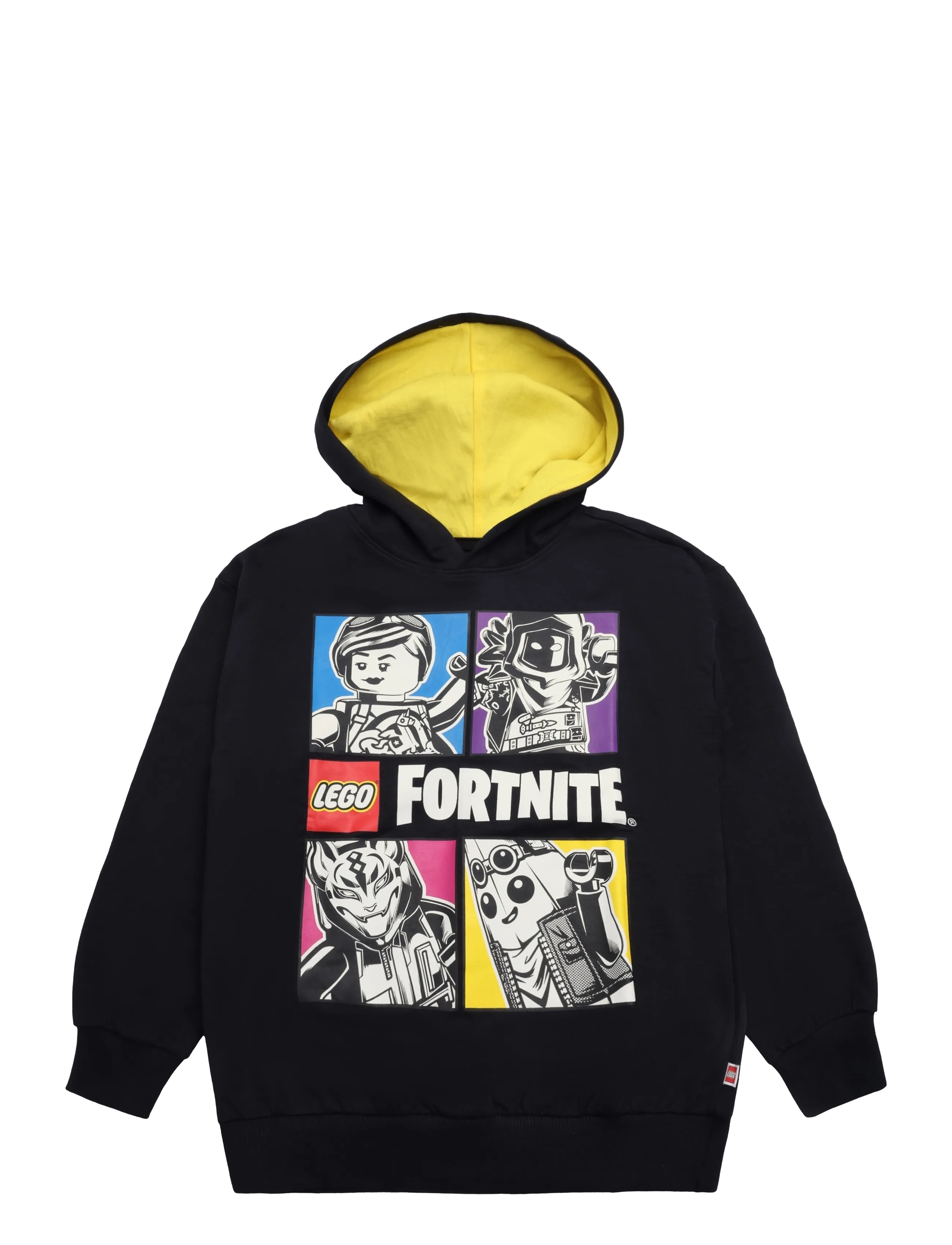 Lego Wear LWSIAN 700 -HOODED SWEATSHIRT - Kleidung - BLACK / black