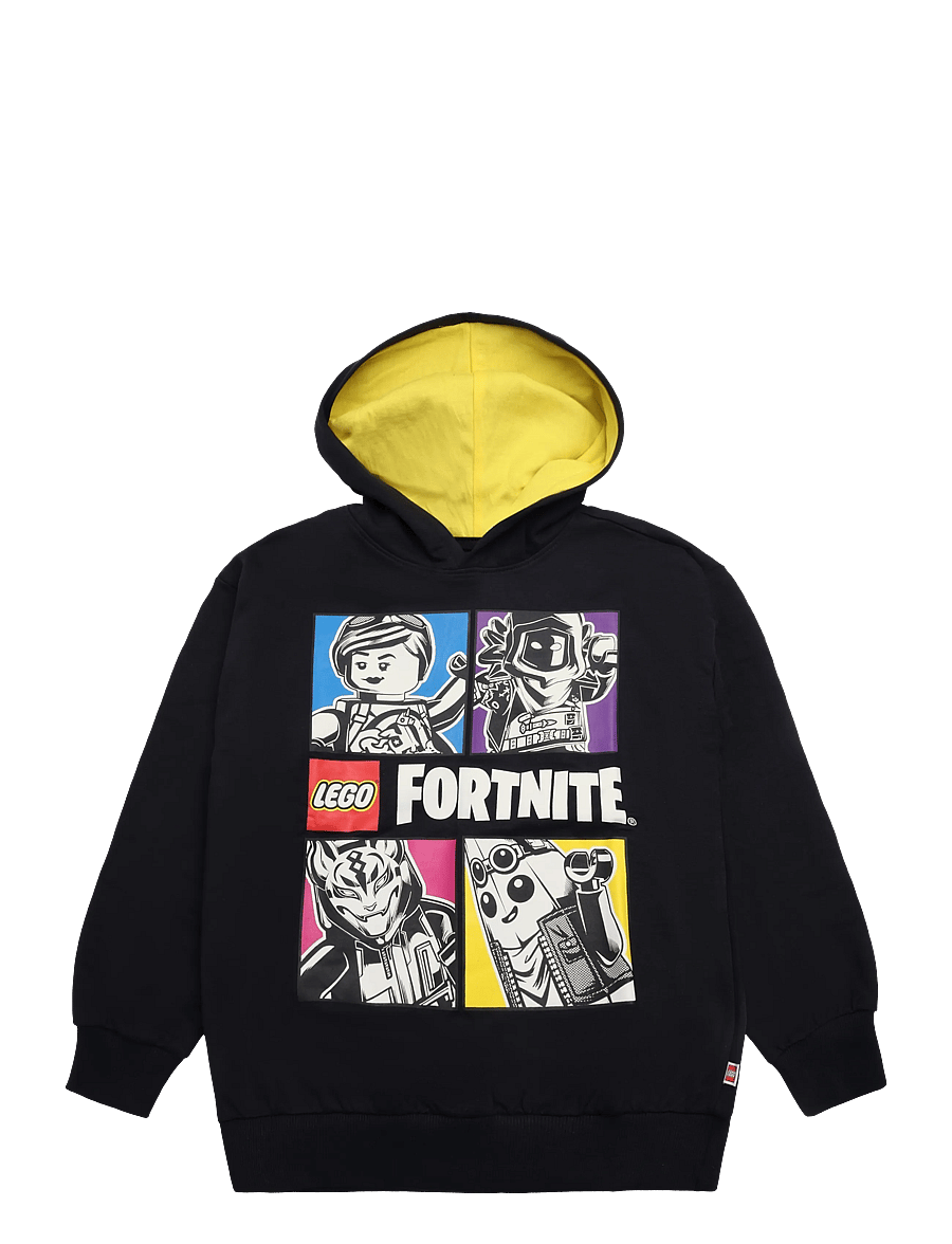 Lego Wear - LWSIAN 700 -HOODED SWEATSHIRT - sweatshirts - black - 0