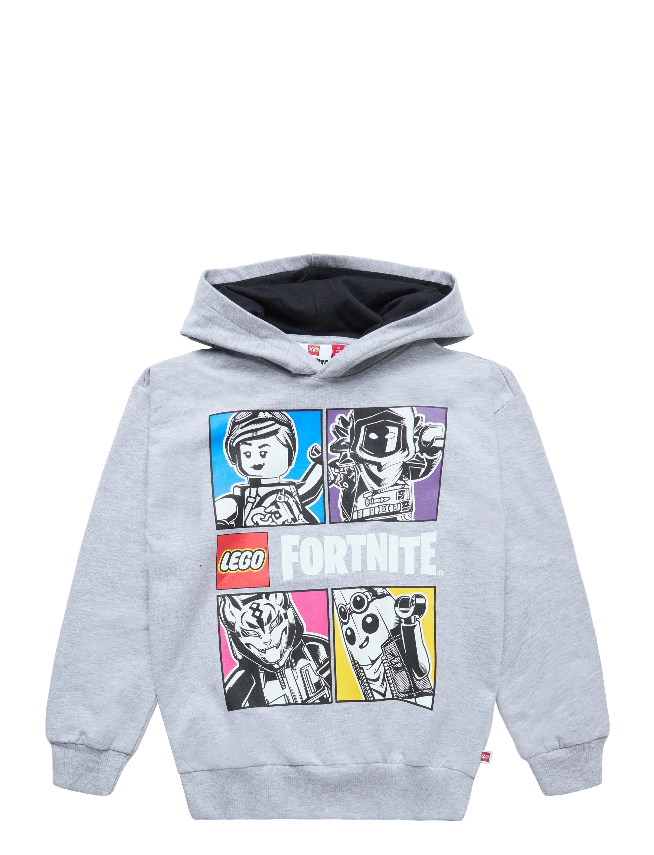 Lego Wear LWSIAN 700 -HOODED SWEATSHIRT - Oberteile - GREY MELANGE / grey