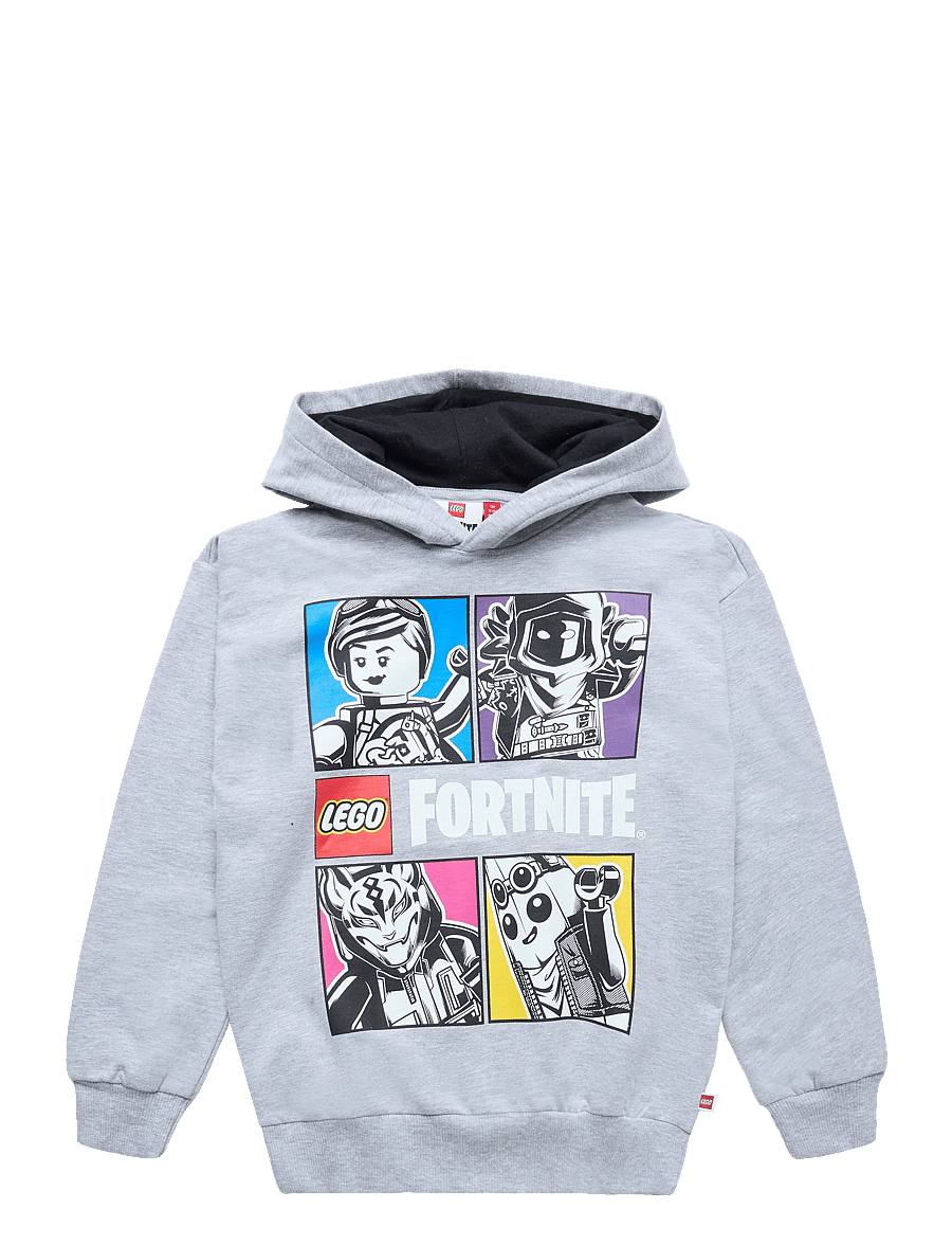 Lego Wear - LWSIAN 700 -HOODED SWEATSHIRT - sweatshirts - grey melange - 0