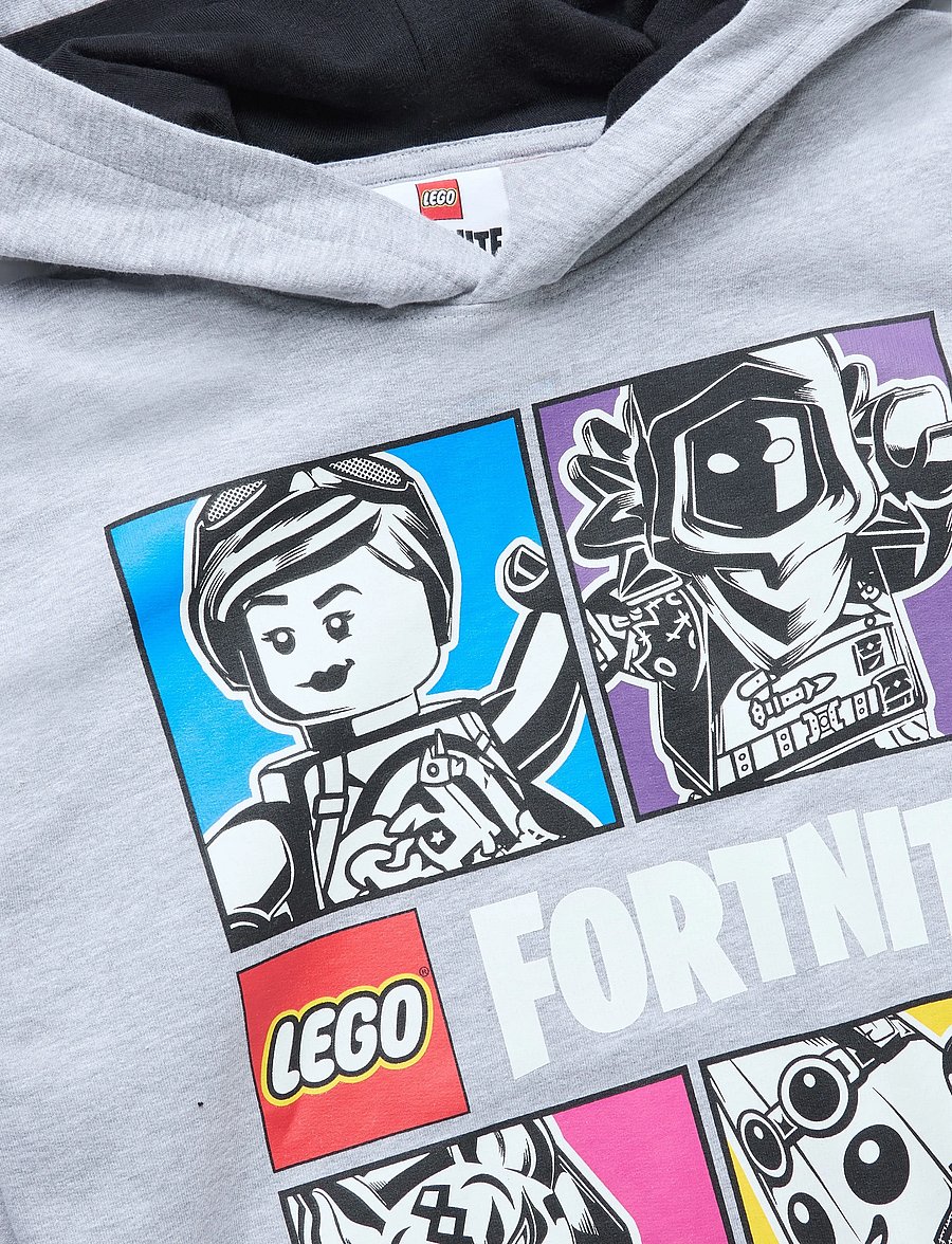 Lego Wear - LWSIAN 700 -HOODED SWEATSHIRT - sweatshirts - grey melange - 2