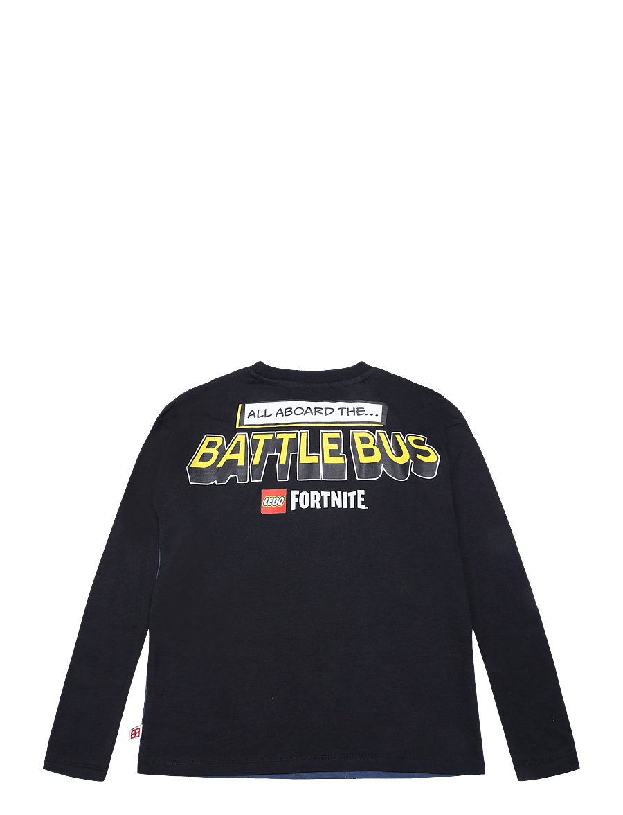 Lego Wear - LWTAJ 707 - T-SHIRT L/S. - langærmede t-shirts - black - 1