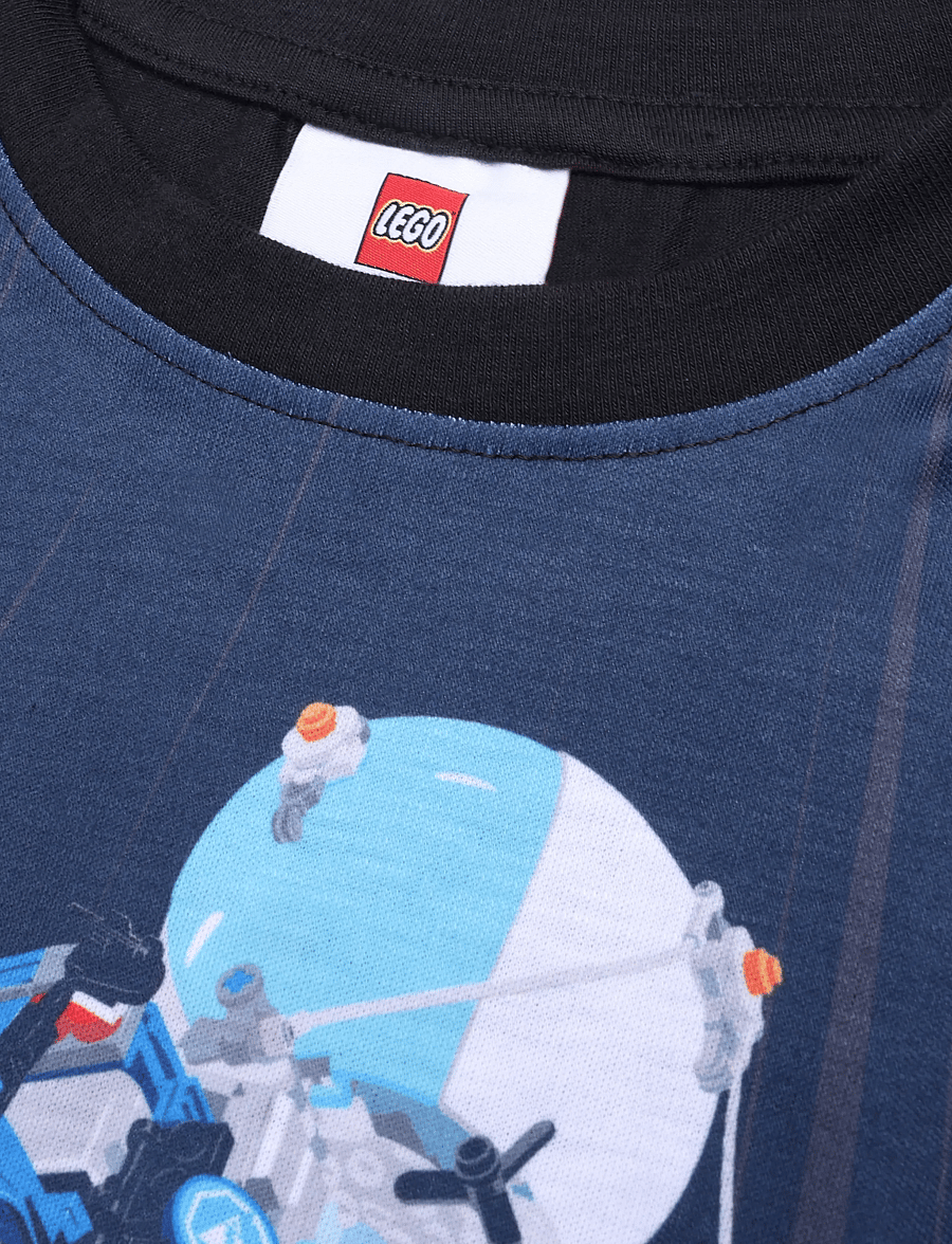 Lego Wear - LWTAJ 707 - T-SHIRT L/S. - langærmede t-shirts - black - 2
