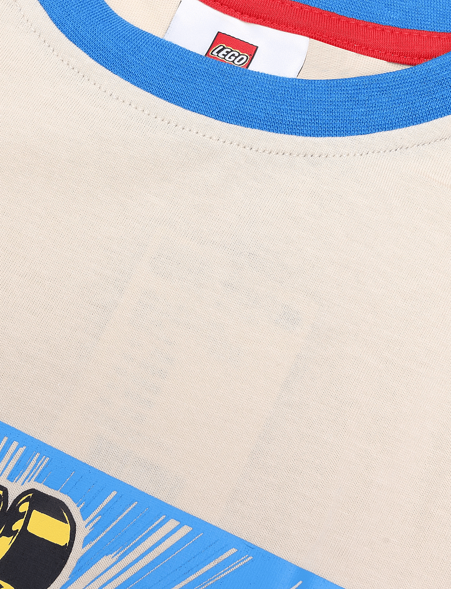 Lego Wear - LWTAJ 701 - T-SHIRT L/S - langærmede t-shirts - dark off white - 2