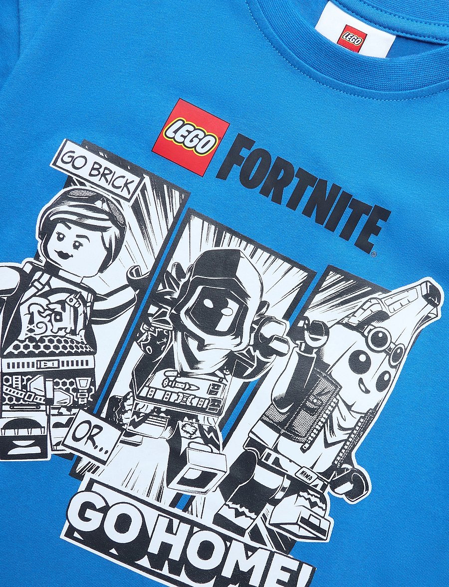 Lego Wear - LWTAJ 715 - T-SHIRT S/S. - short-sleeved t-shirts - blue - 2