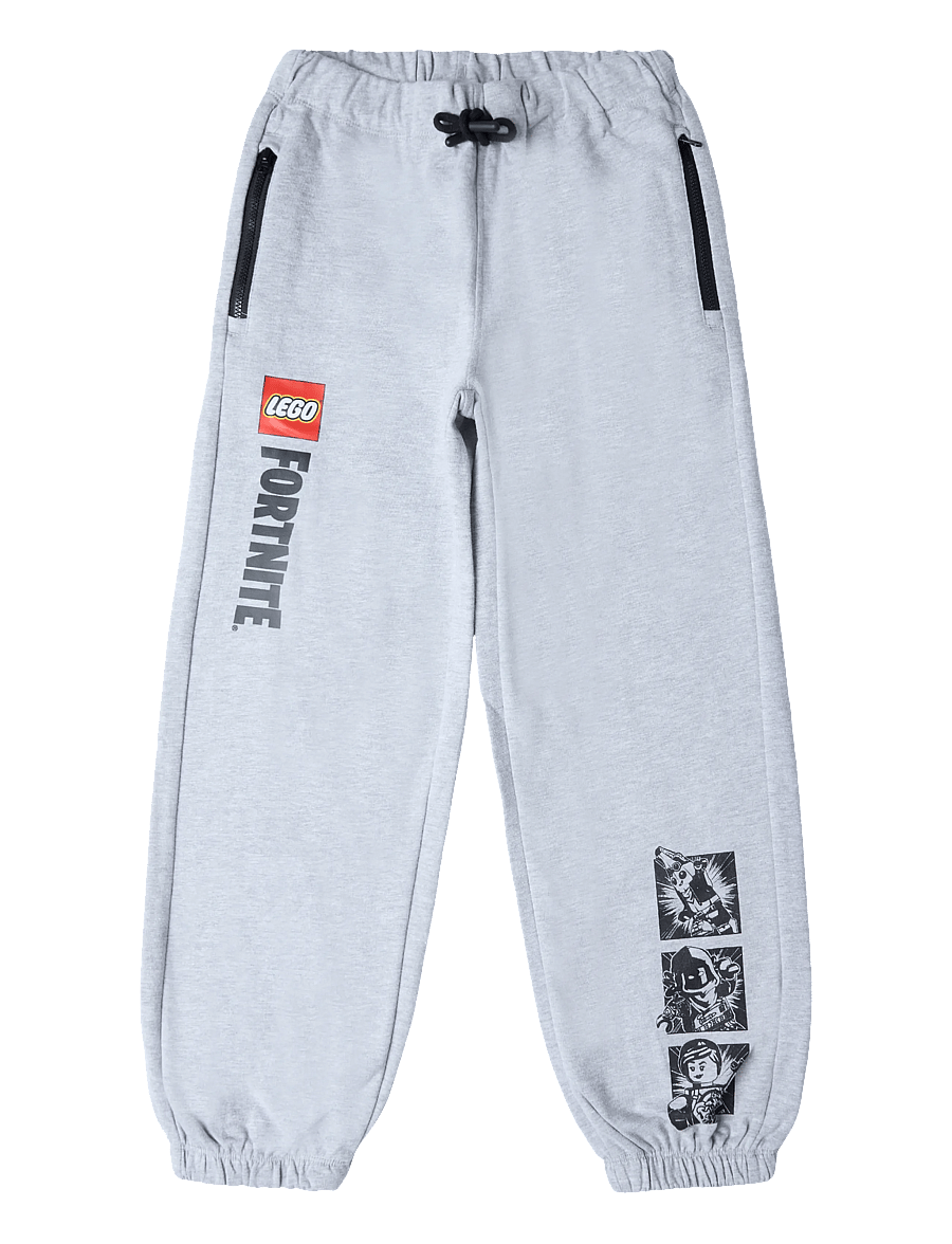 Lego Wear - LWPINO 700 - SWEATPANTS. - rudens drabužiai - grey melange - 0