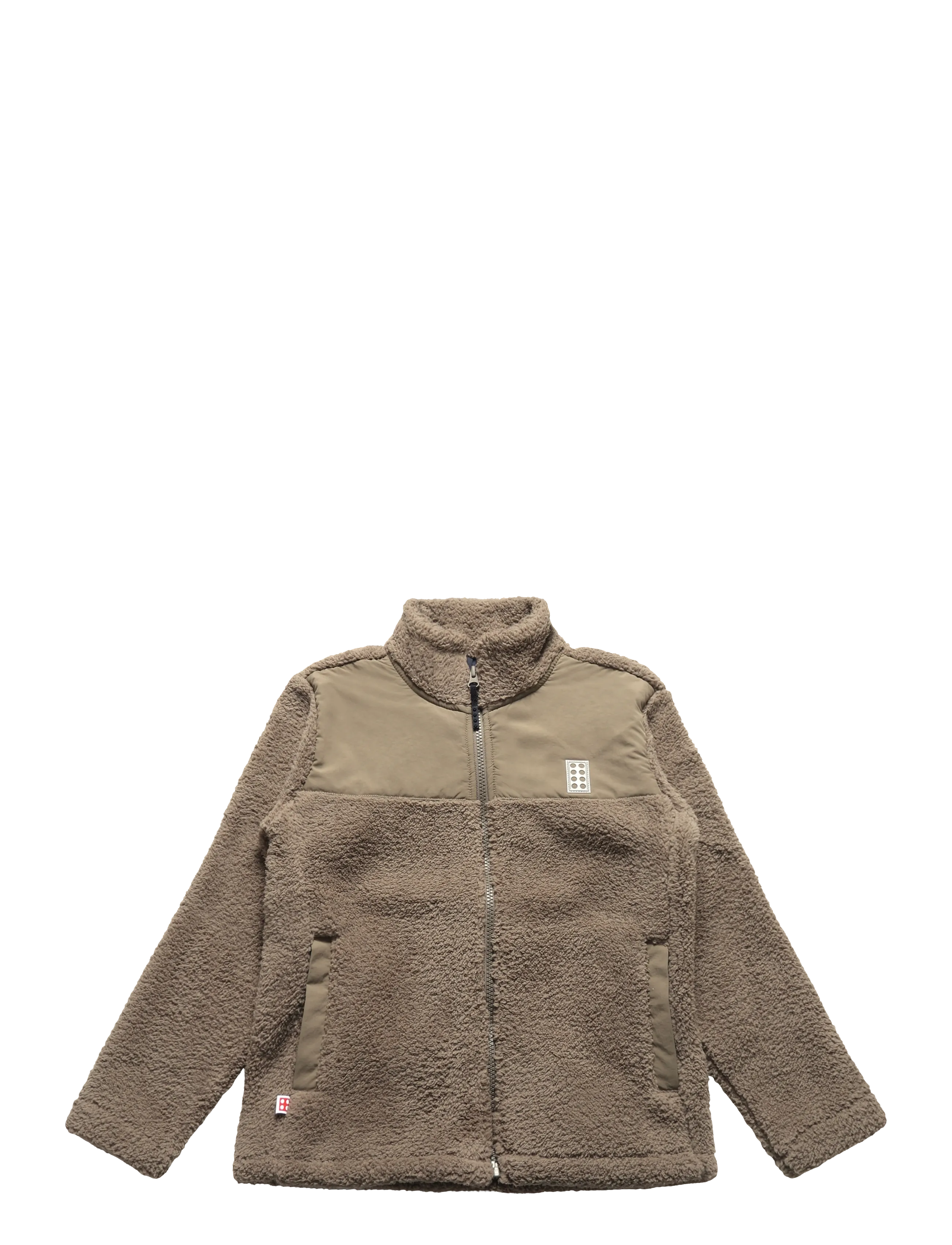 Lego Wear LWSIAN 609 - TEDDY JACKET - Fleece jacket - LIGHT BROWN / brown