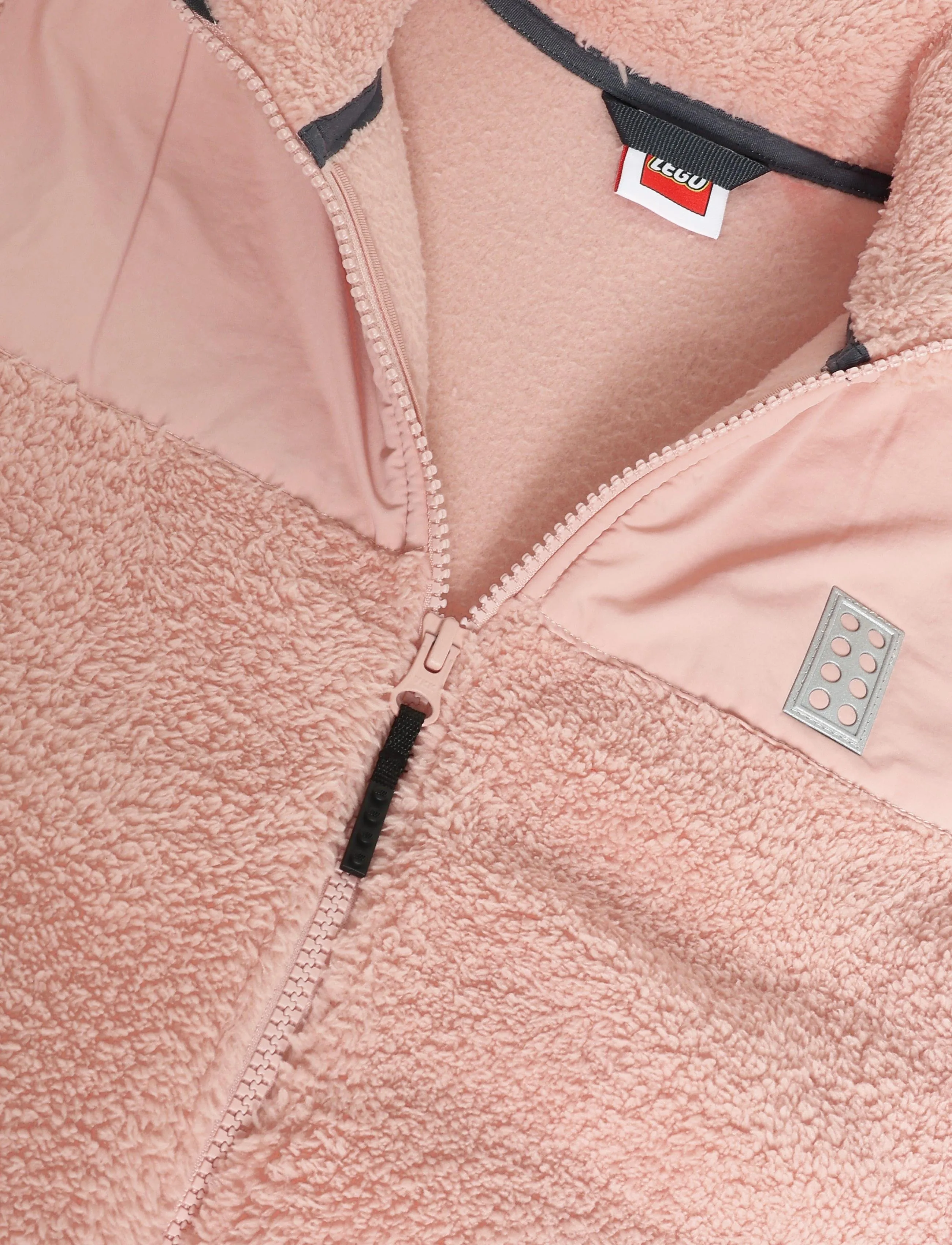 Lego Wear - LWSIAN 609 - TEDDY JACKET - fleece jackets - rose - 2