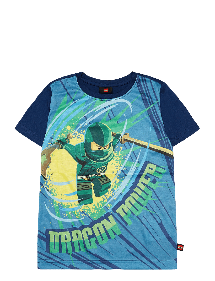 Lego Wear - LWTANO 206 - T-SHIRT S/S - kurzärmelige - dark blue - 0