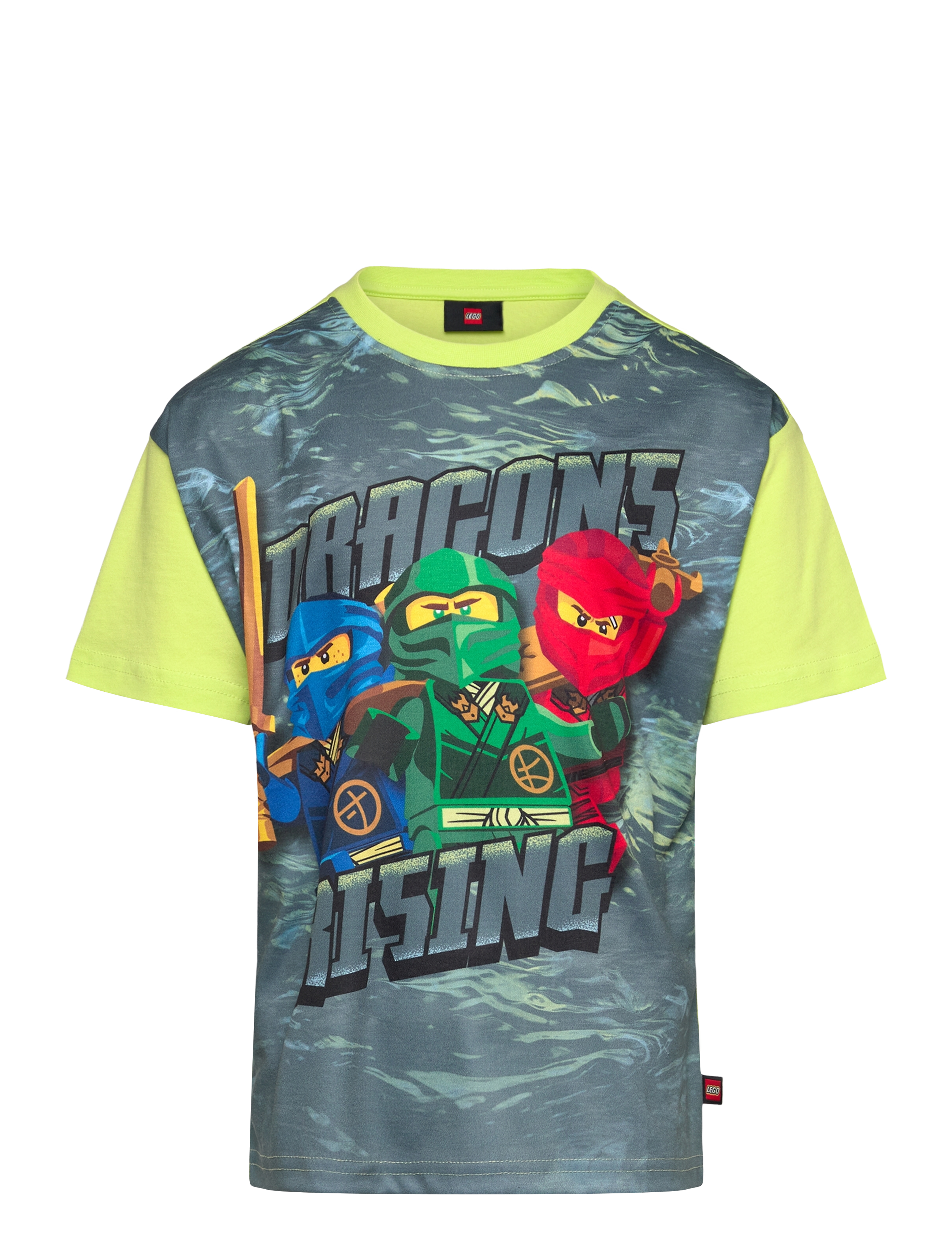 LEGO kidswear LWTAFFY 302 - T-SHIRT S/S - Lego Kids wear - GREEN / green