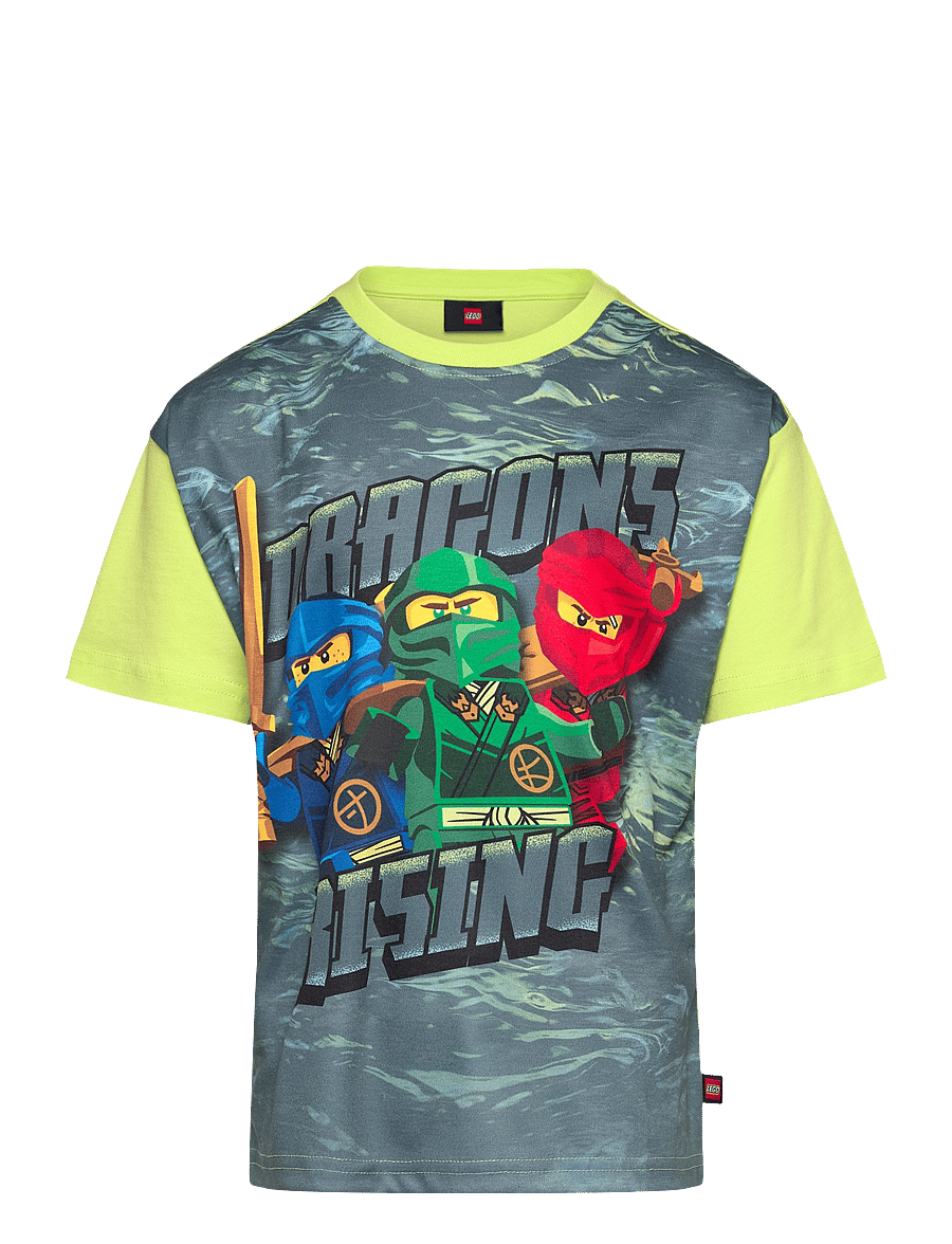 Lego Wear - LWTAFFY 302 - T-SHIRT S/S - kortärmade skjortor - green - 0