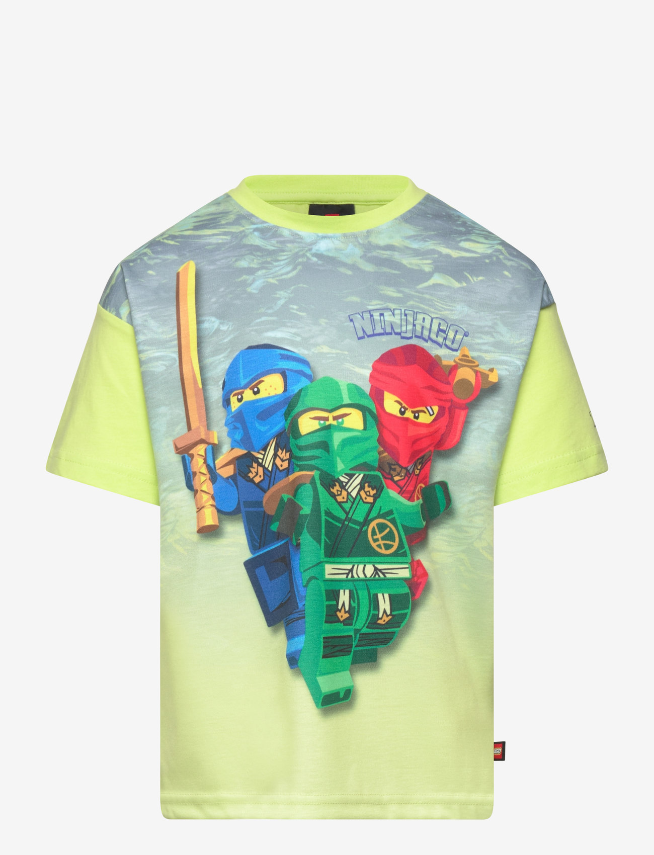 LEGO kidswear - LWTAFFY 309 - T-SHIRT S/S - kortärmade skjortor - green - 0