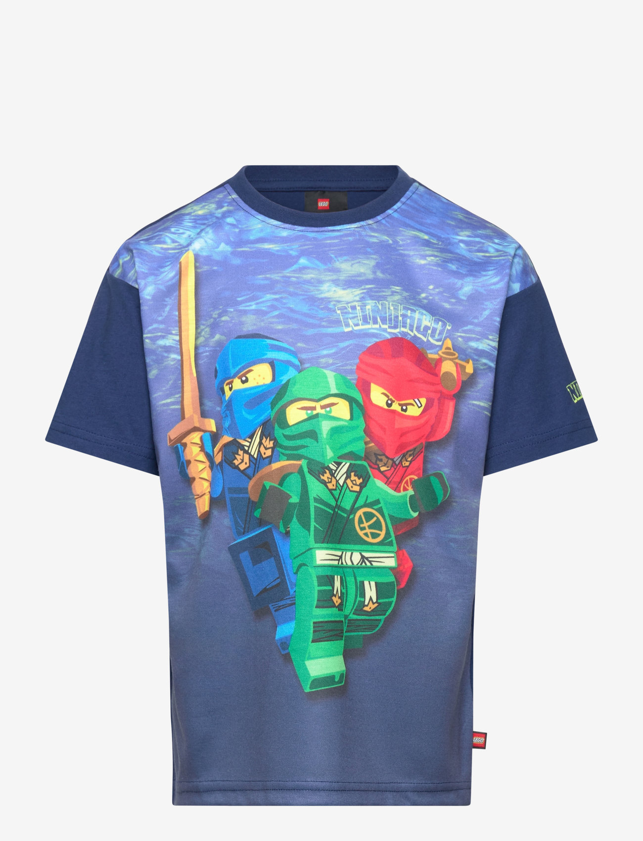 LEGO kidswear - LWTAFFY 309 - T-SHIRT S/S - kortärmade skjortor - navy - 0