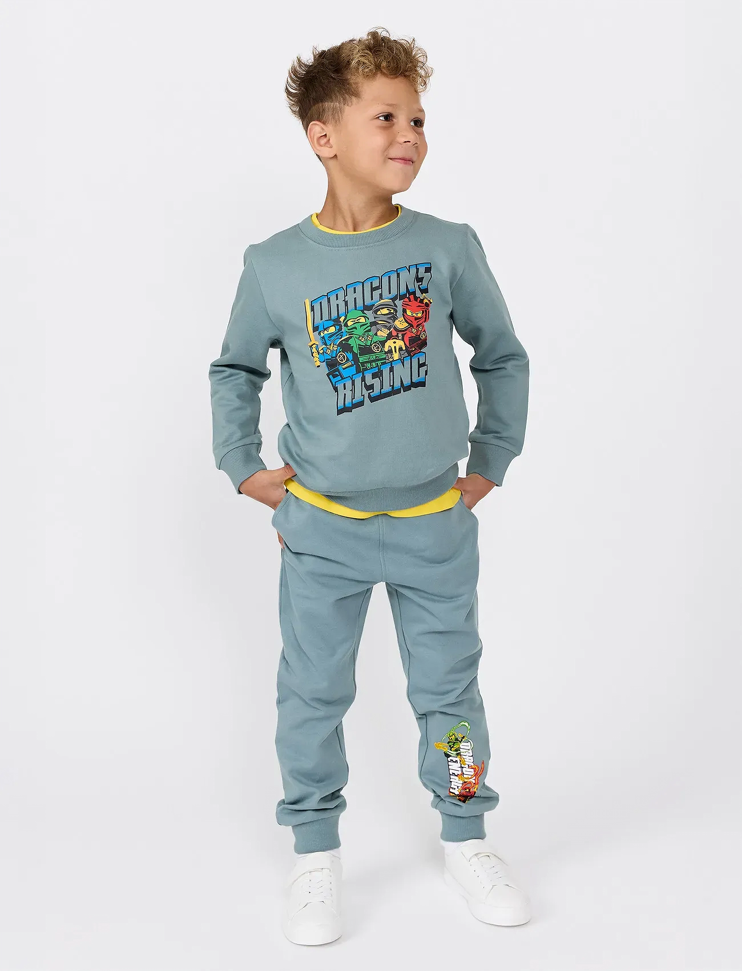 LEGO kidswear - LWSAKU 301 - SWEATSHIRT - light green - 4