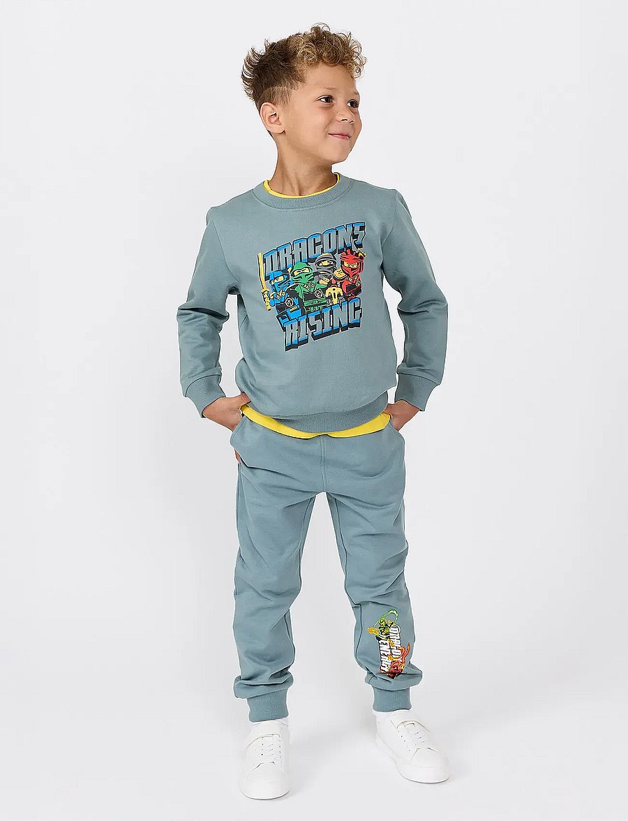 Lego Wear - LEGO® NINJAGO® Sweatshirt - LWSAKU 301 - dressipluusid - light green - 4
