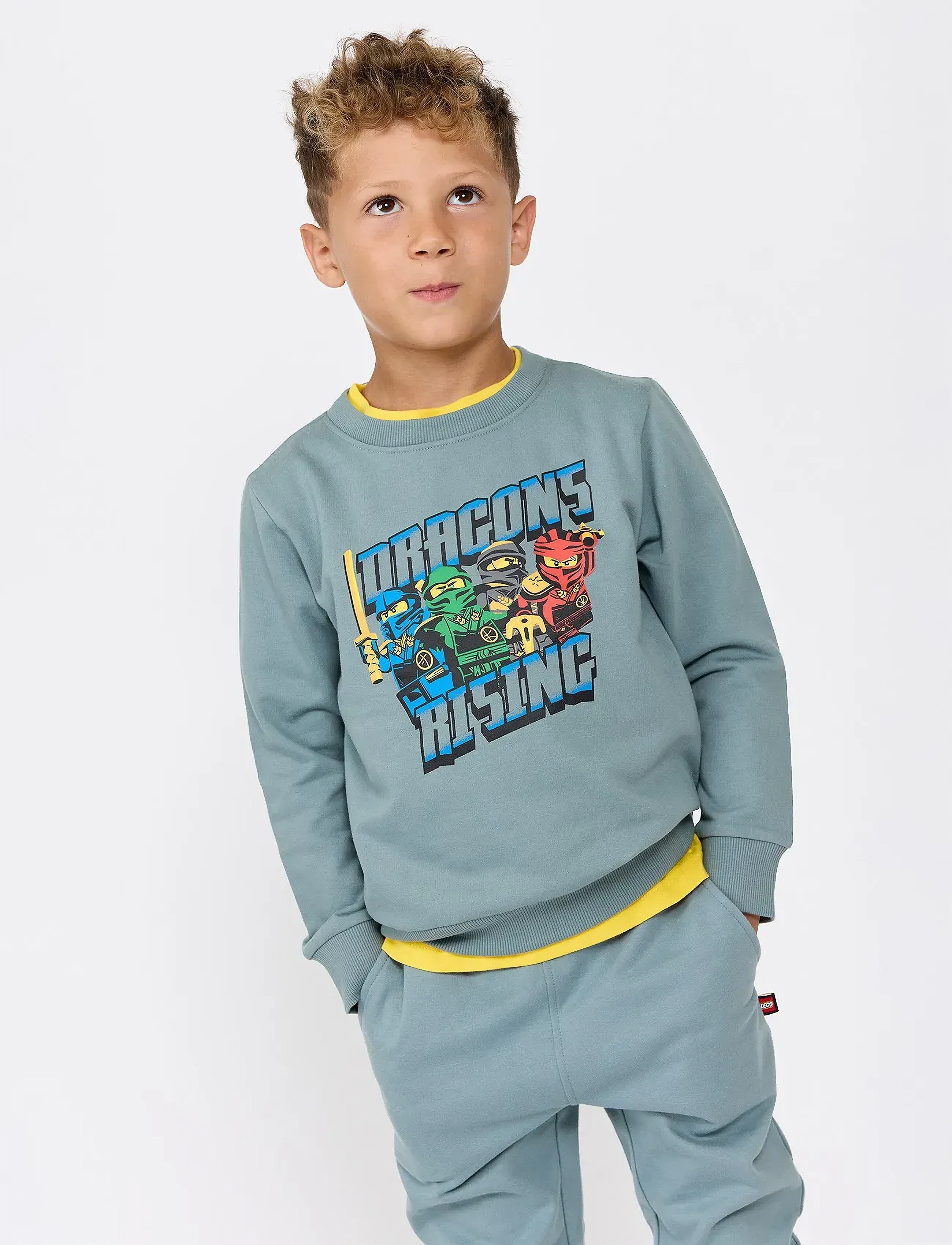 LEGO kidswear - LWSAKU 301 - SWEATSHIRT - light green - 5