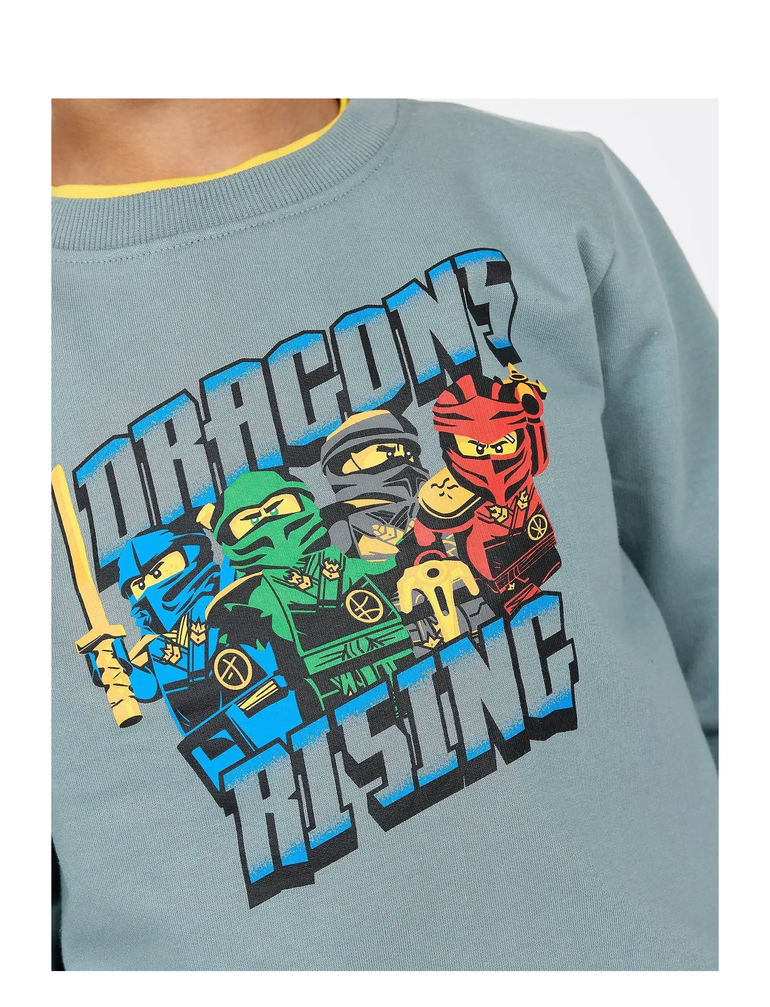 LEGO kidswear - LWSAKU 301 - SWEATSHIRT - light green - 3