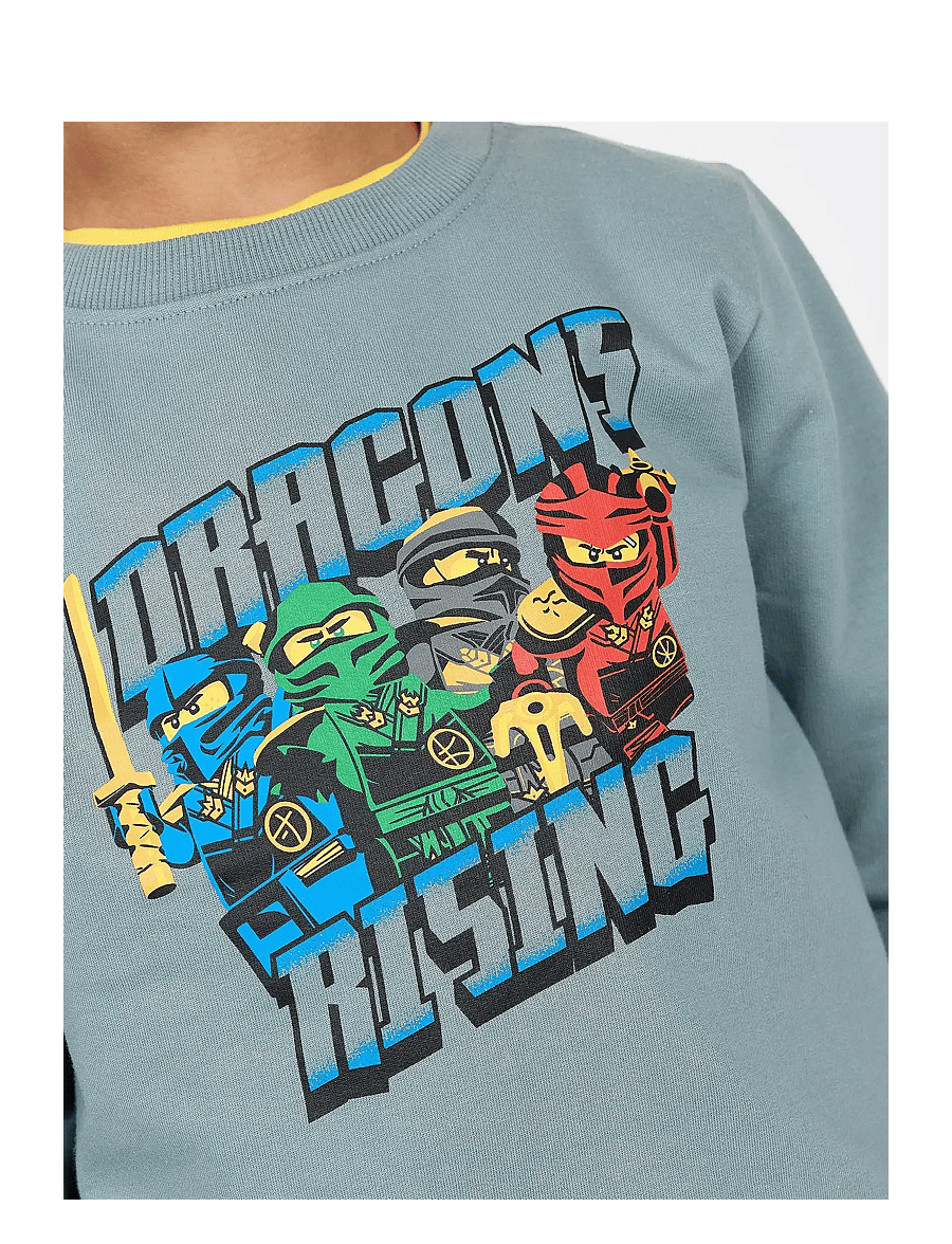 Lego Wear - LEGO® NINJAGO® Sweatshirt - LWSAKU 301 - dressipluusid - light green - 3