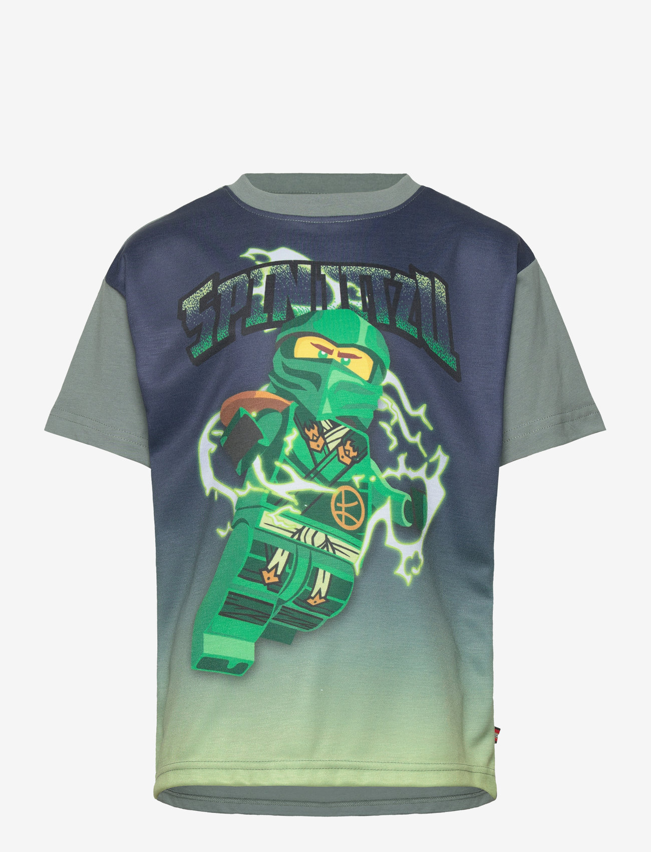 LEGO kidswear - LWTAFFY 307 - T-SHIRT S/S - kortärmade skjortor - light green - 1